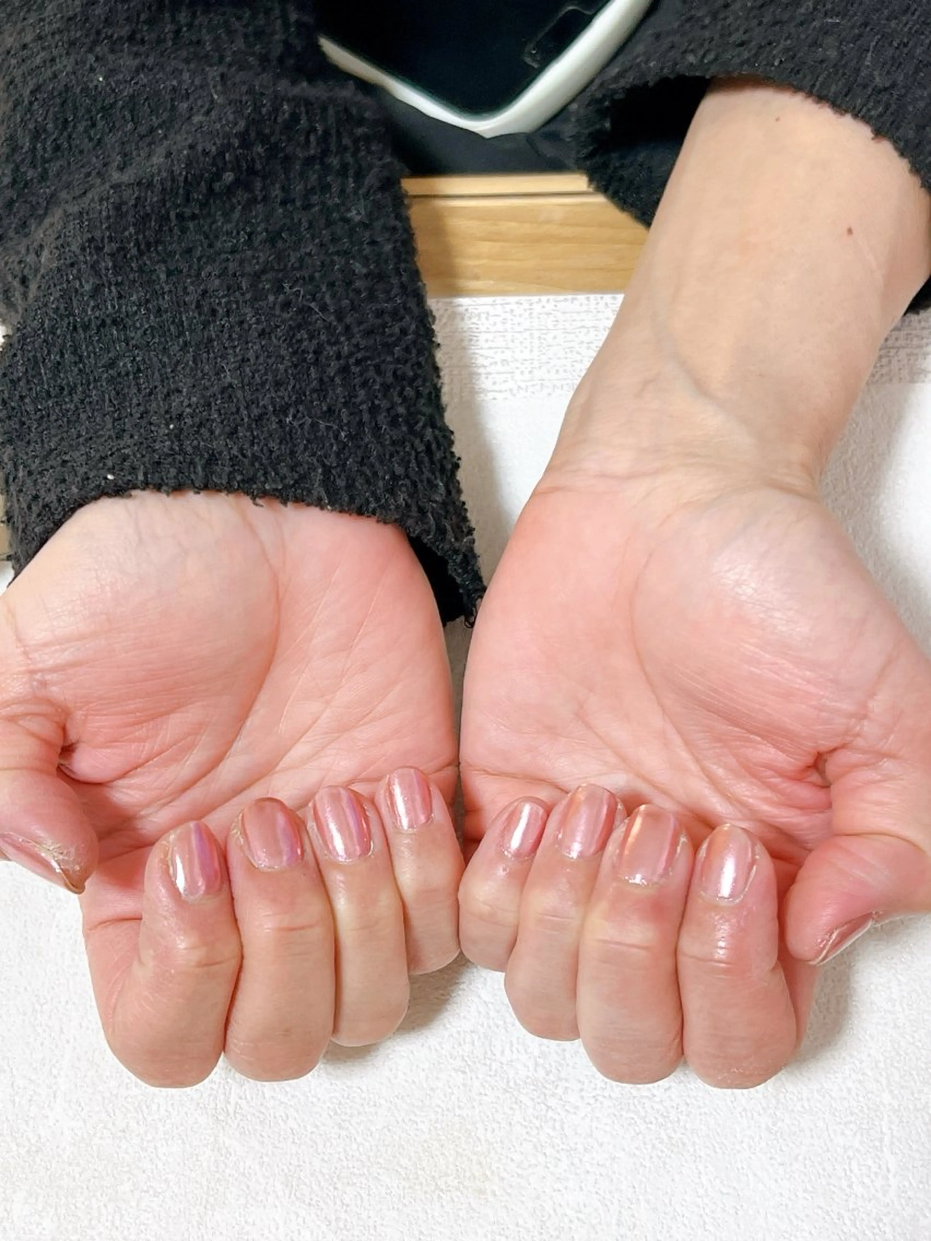 ネイル オーロラネイル フットネイル フレンチネイル ジェルネイル ハート ハンドネイル mogunail &blowのネイルデザイン