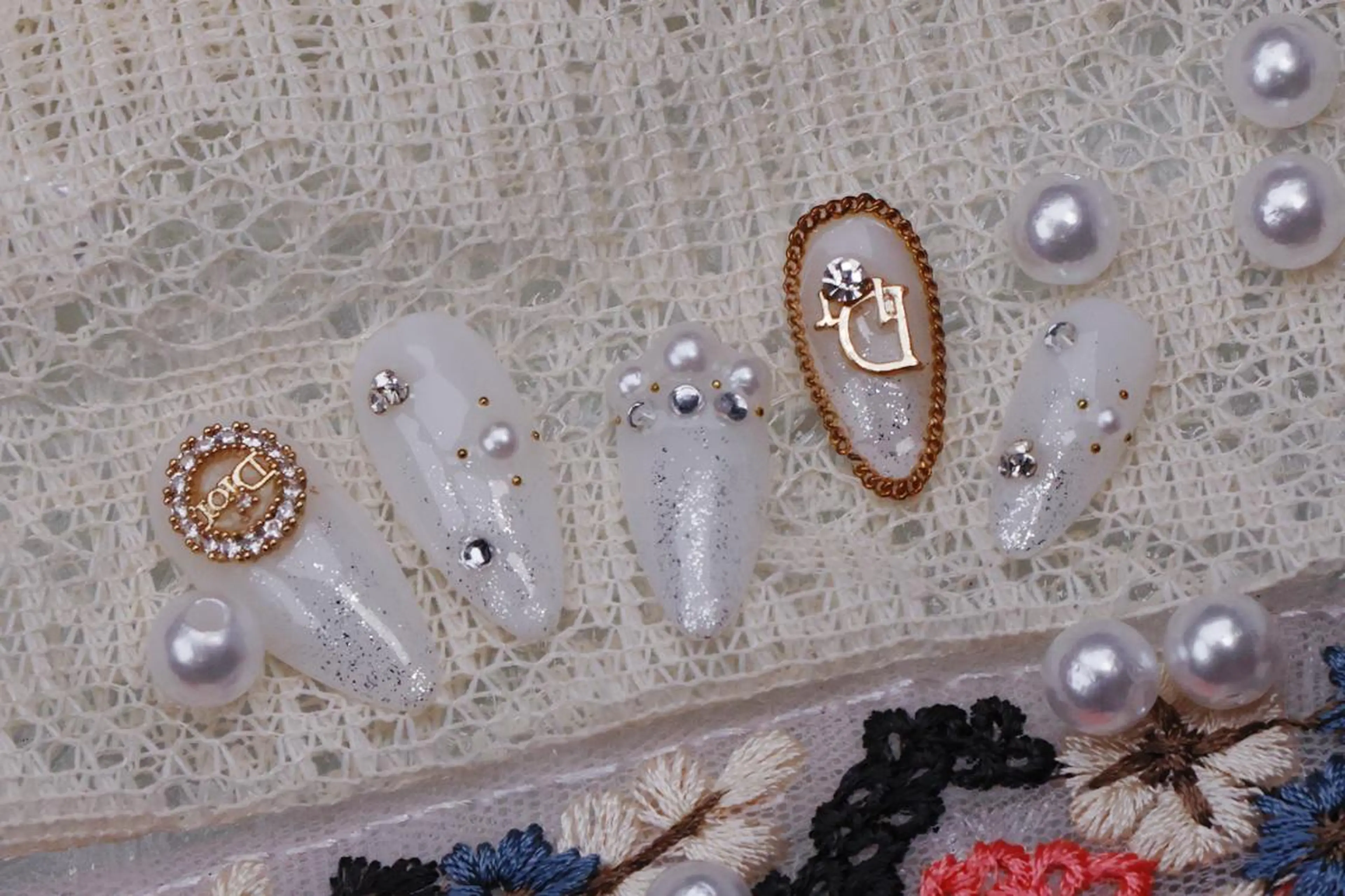 ネイル ハロウィン ロングネイル マグネットネイル スカルプネイル ネイルチップ MSSugar Nailのネイルデザイン