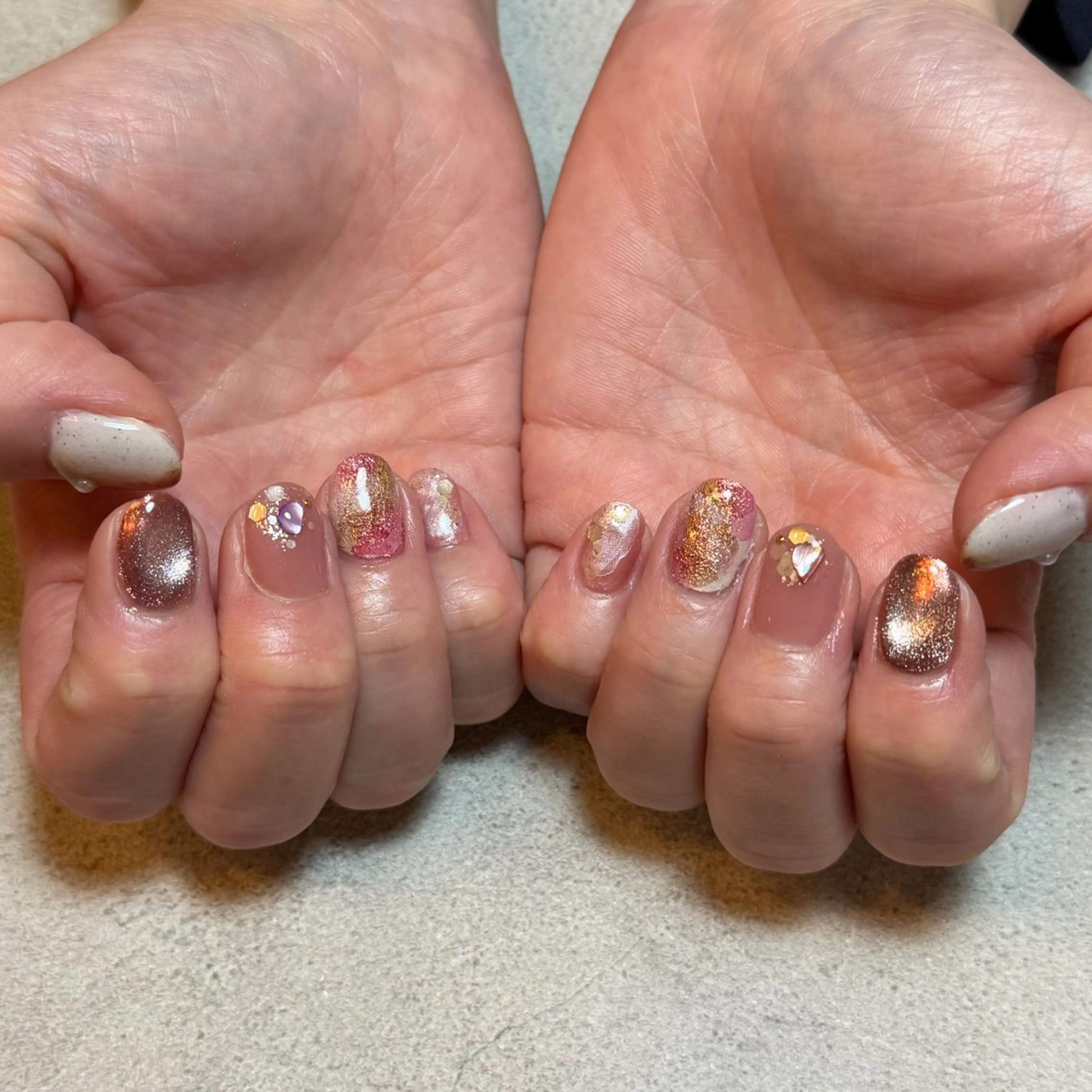 ネイル 自由が丘サロン あやめ💅のネイルデザイン
