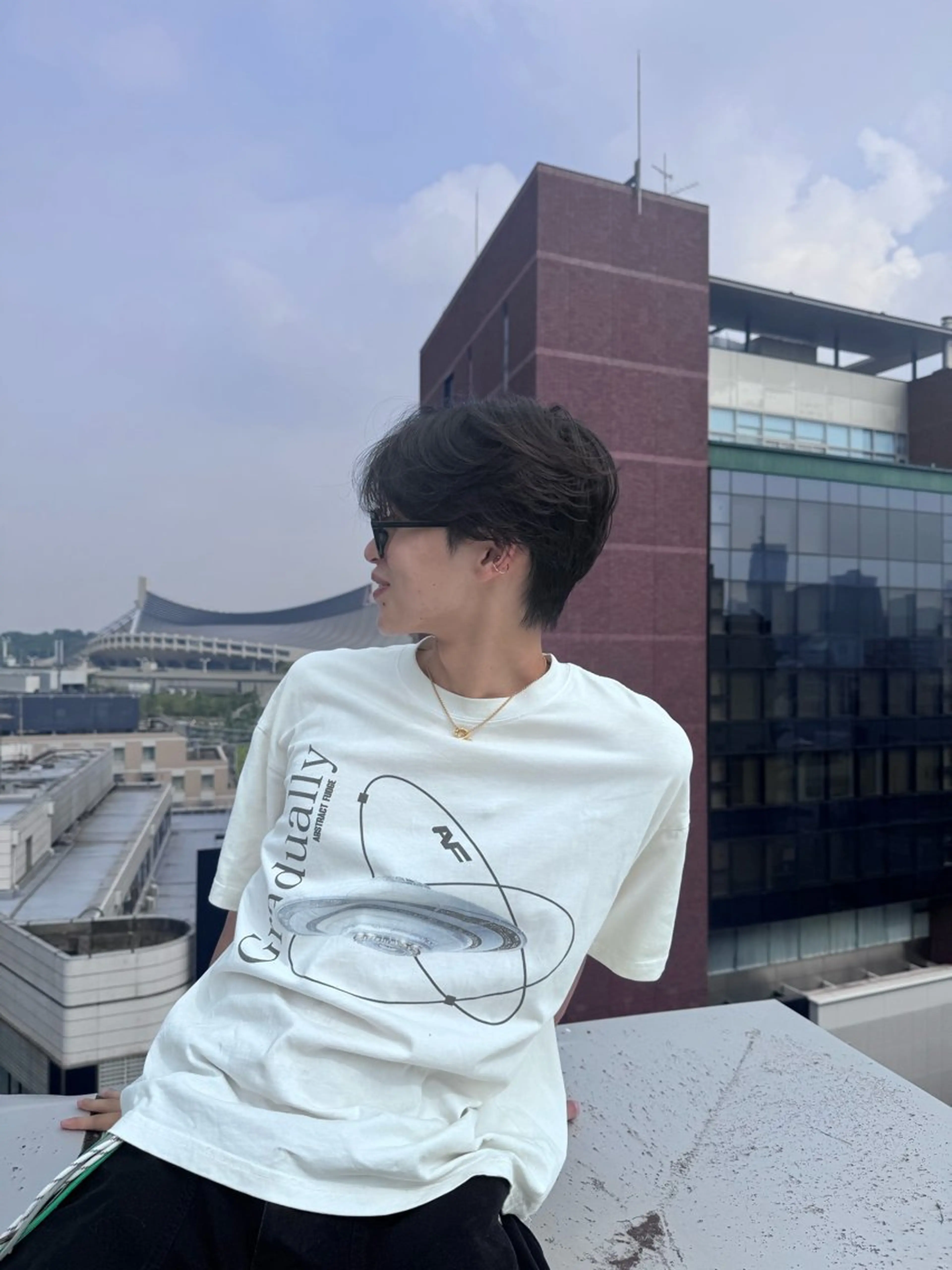 ショート パーマ メンズ December/jingumae所属・メンズパーマ No.1うえちりくのヘアスタイル