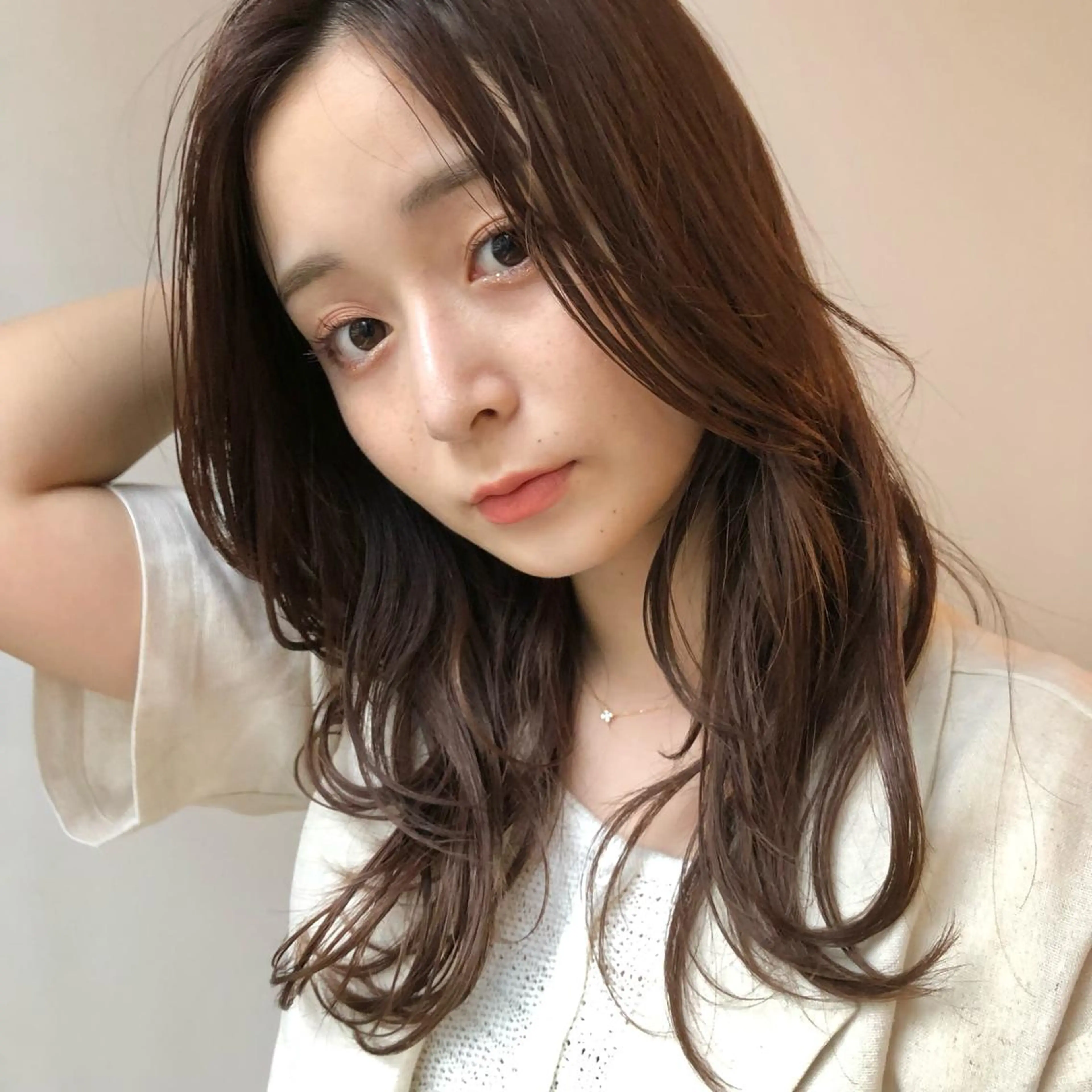 セミロング 🫧tomoka 透明感カラー🫧のヘアスタイル