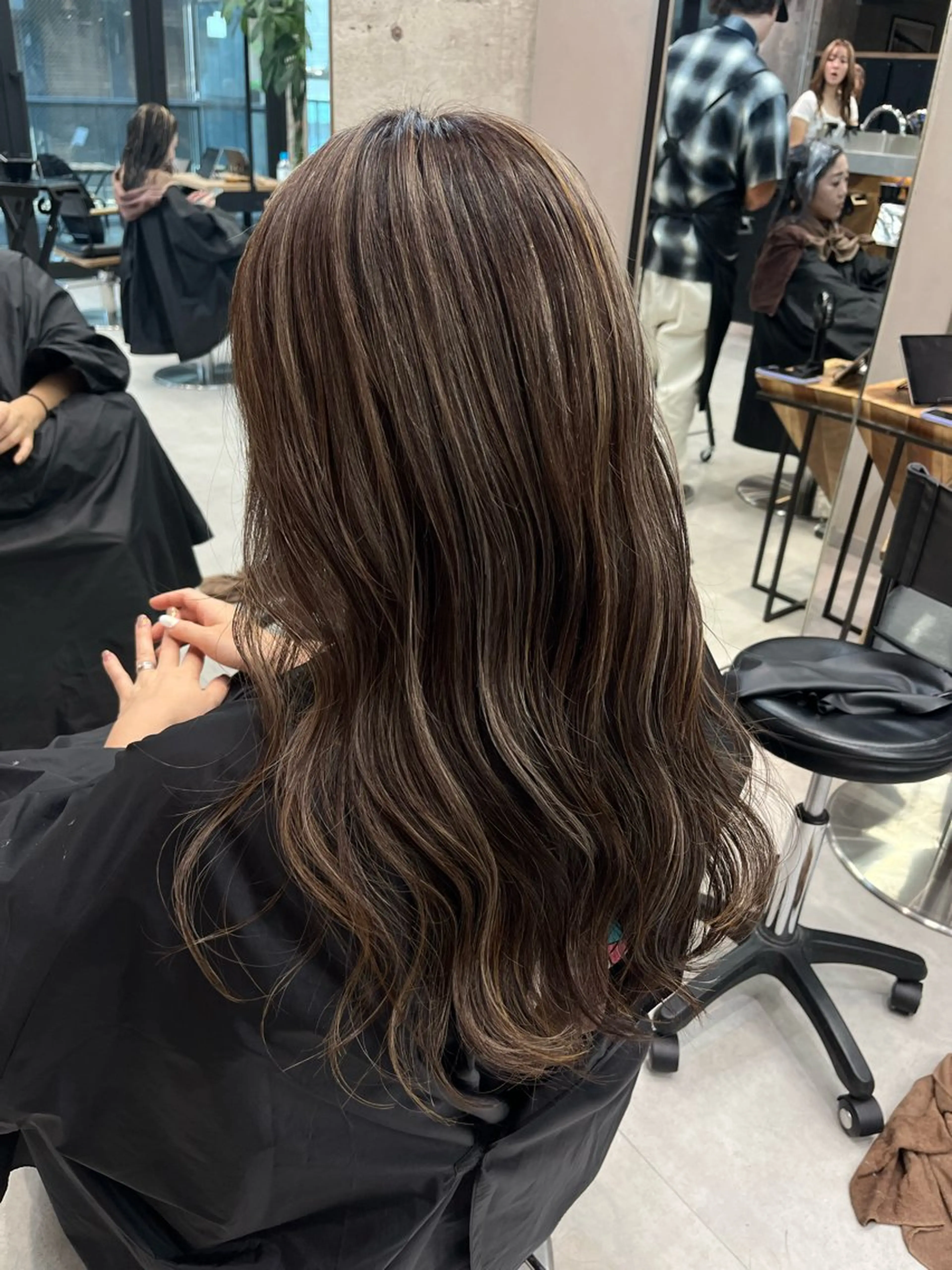 ロング 🌊ハイライト Rizu🌊のヘアスタイル