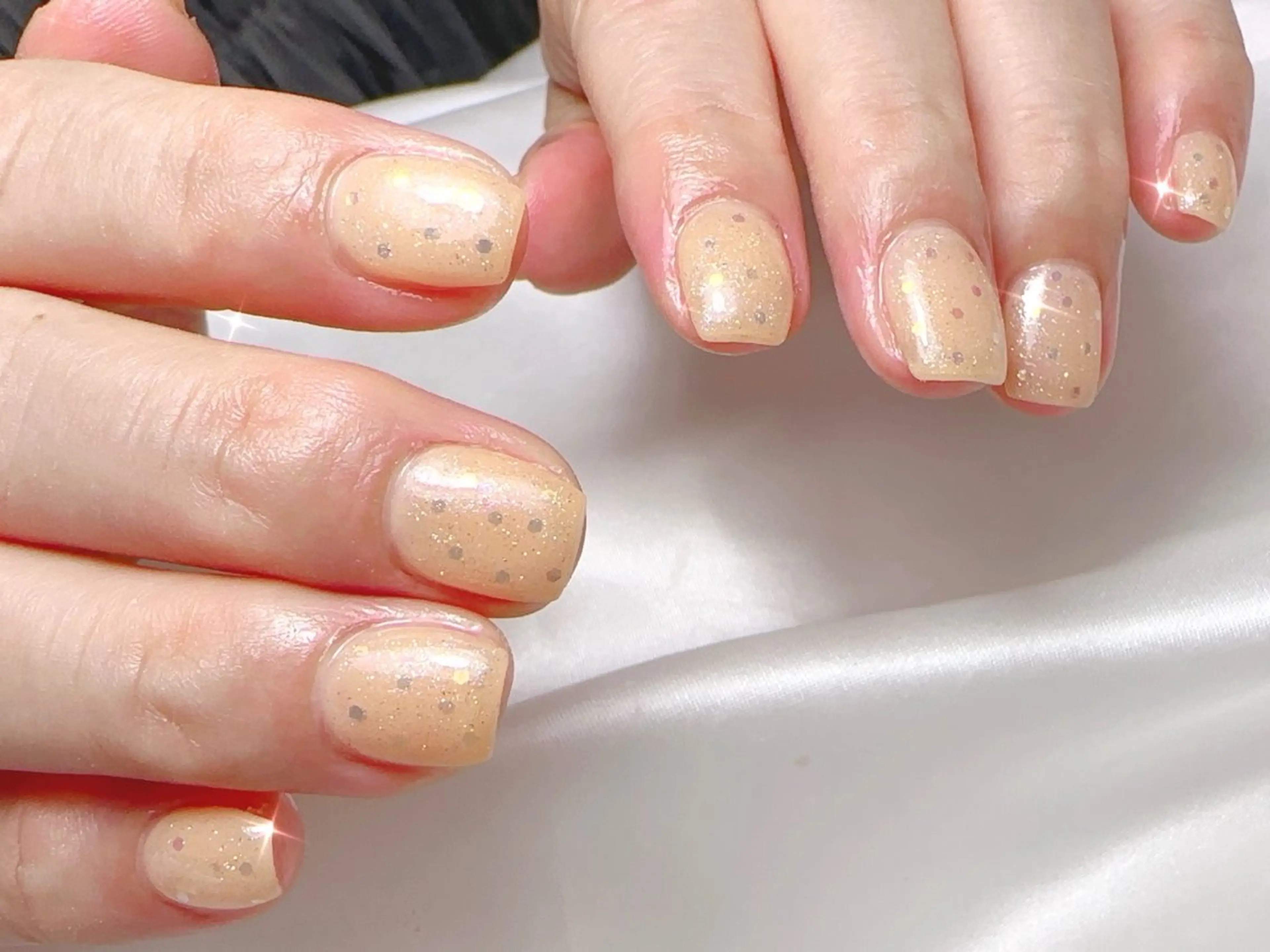 ネイル ハンドネイル Cherie PINKのネイルデザイン