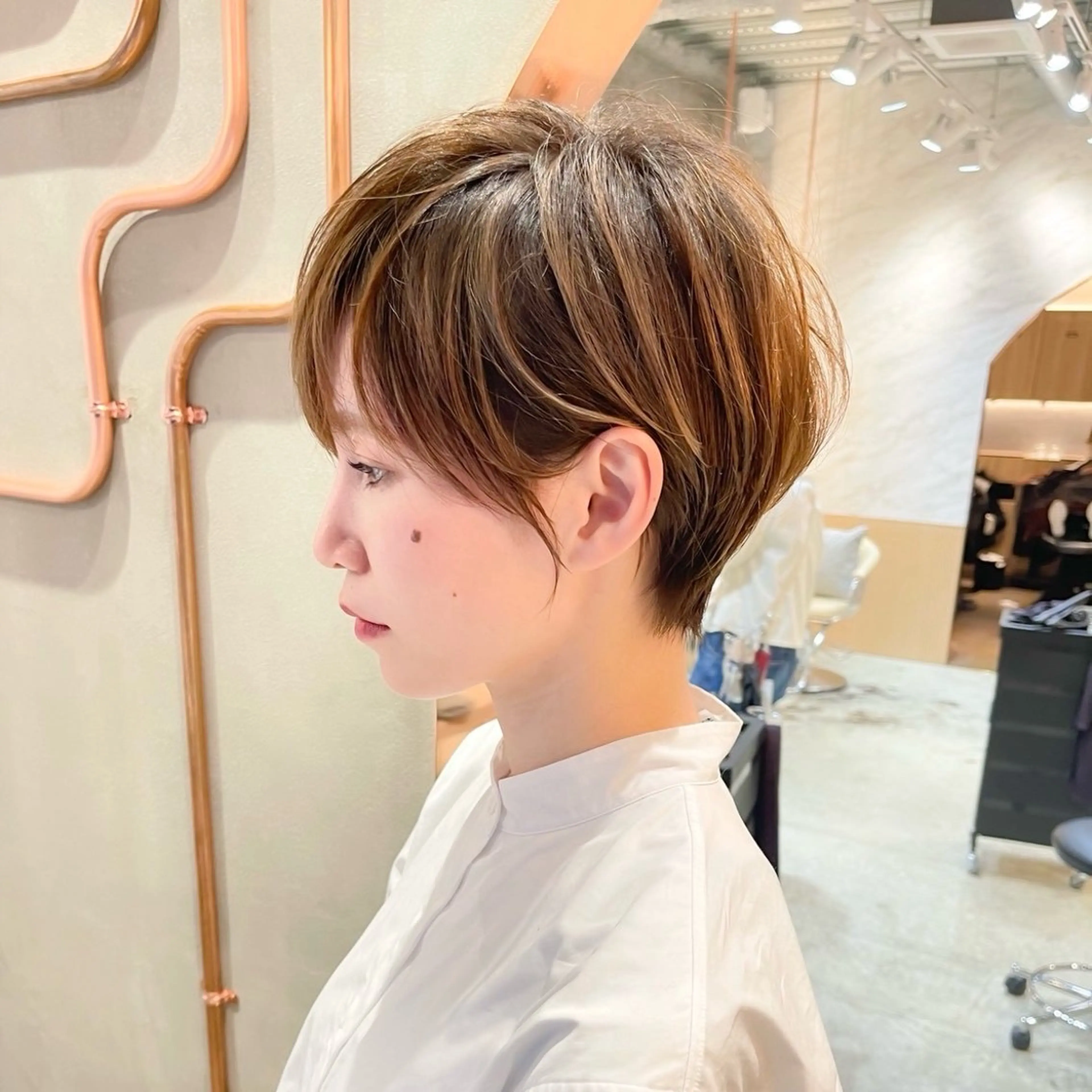 ショート 似合せ/結べる レイヤー/遼祐のヘアスタイル