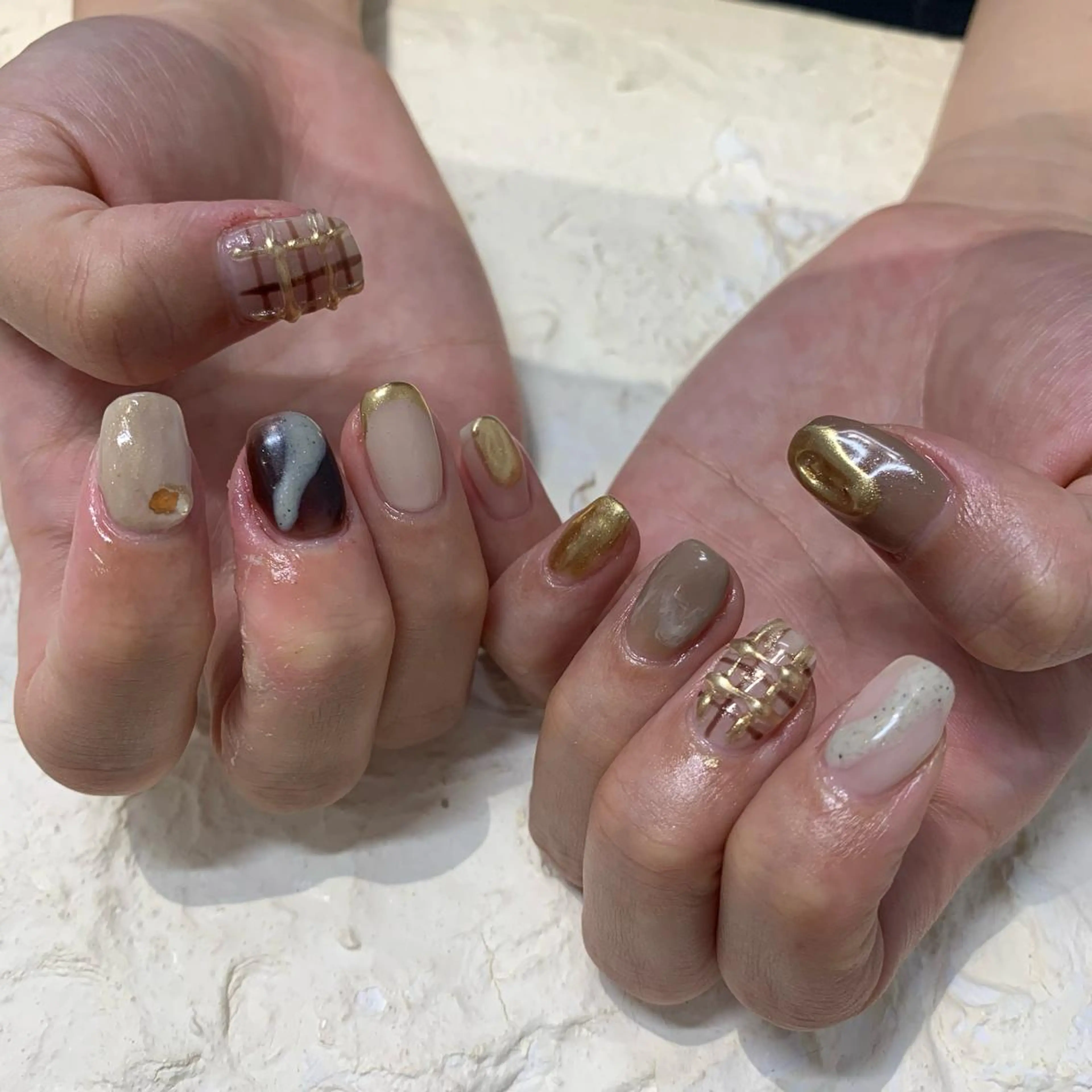 ネイル マキノ ユイのネイルデザイン