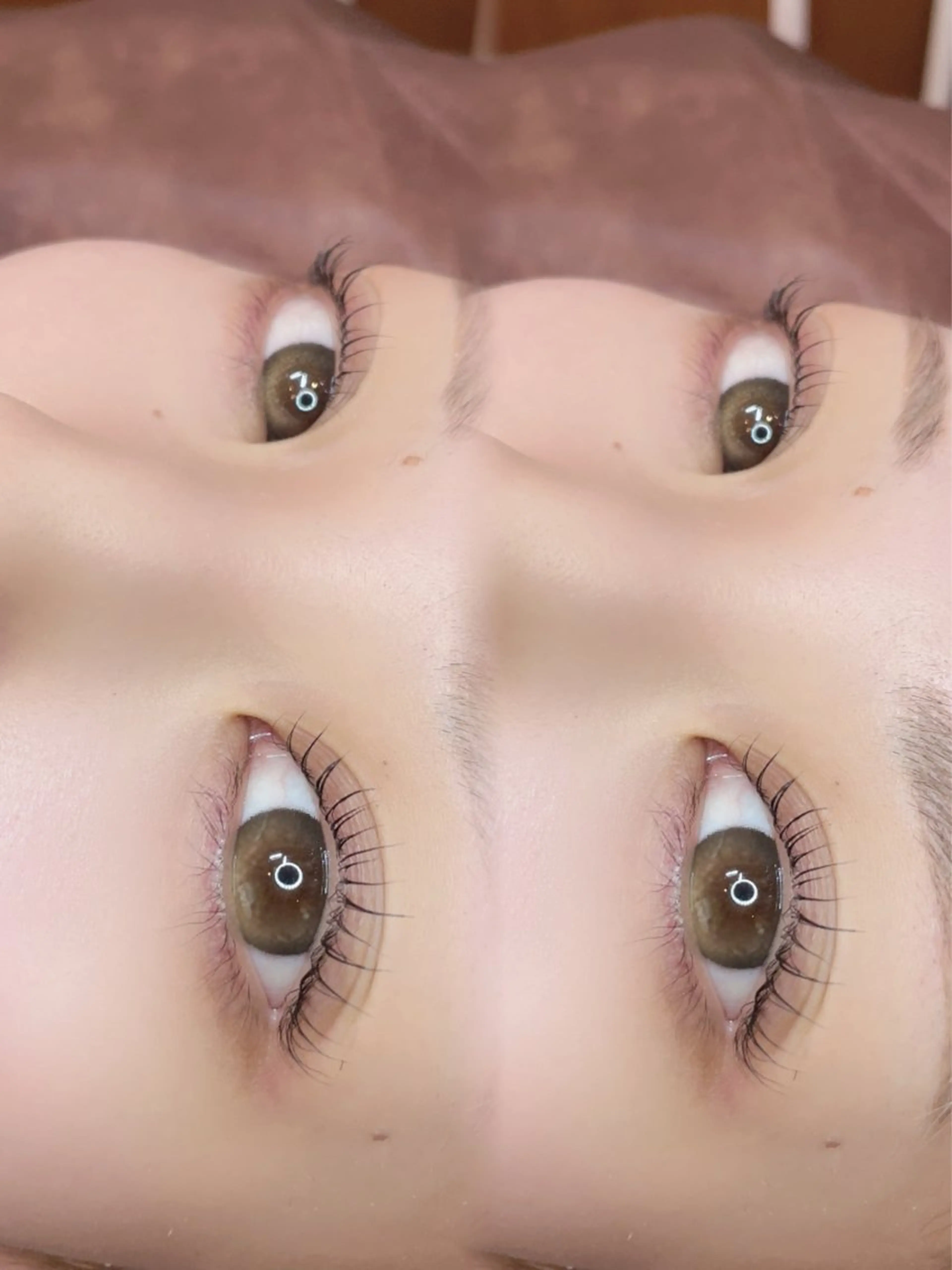 🌸話題のマスカラパーマ🌸マスカラを塗ったような黒ツヤ感✨(コーティング剤仕上げ込み)の写真