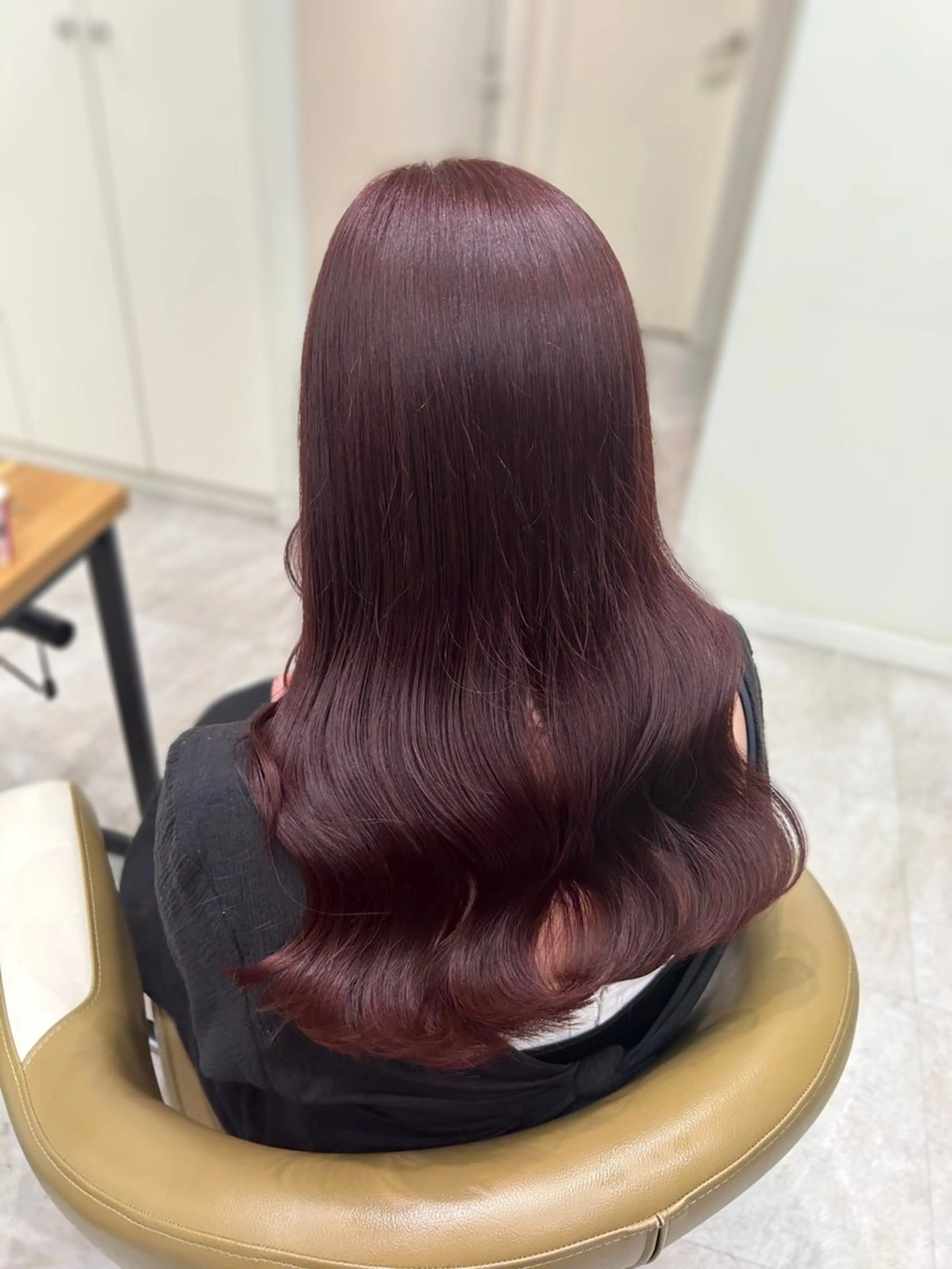 ロング カラー ブリーチ ブリーチなしカラー ブリーチなしWカラー 🎀韓国ヘア/amiのヘアスタイル