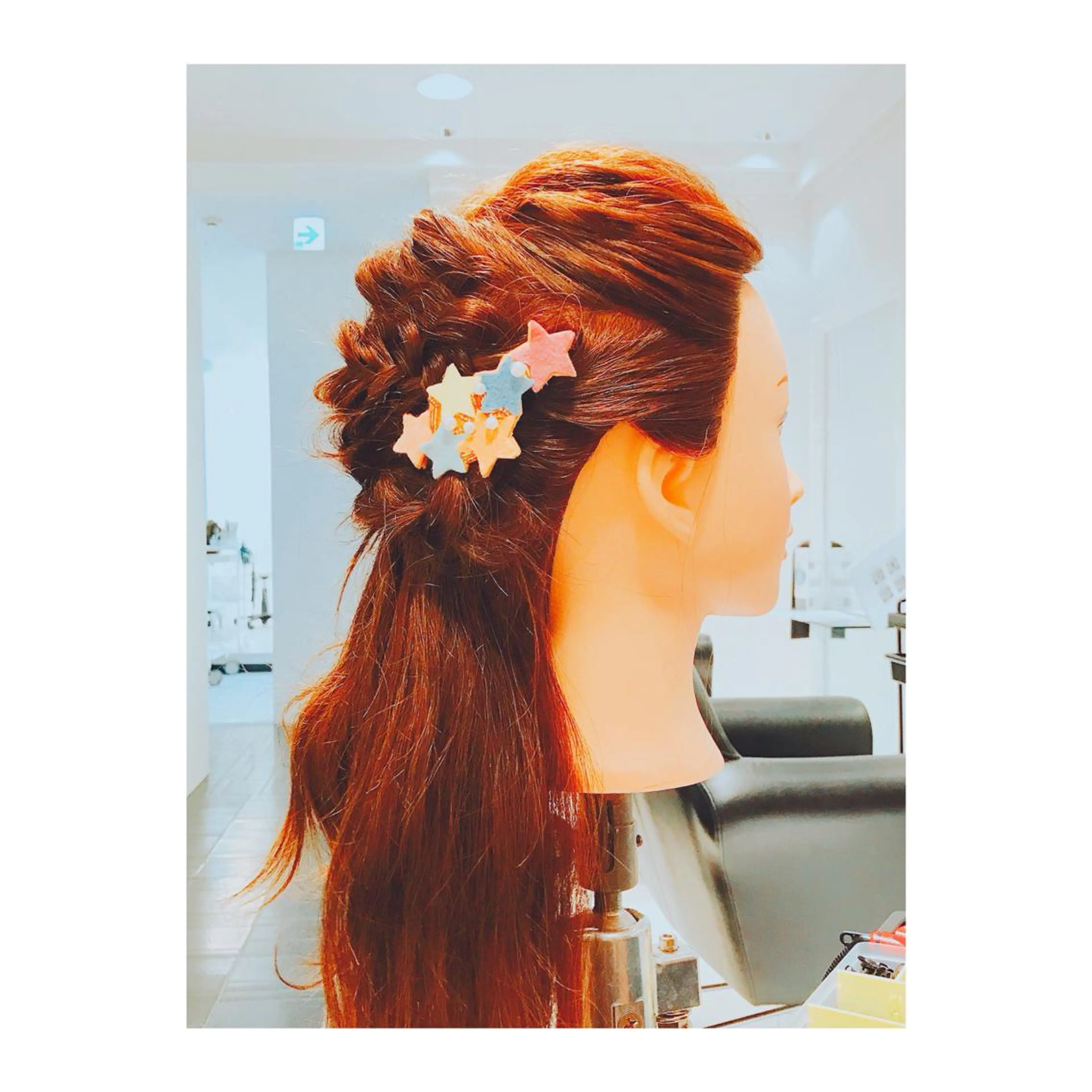 ロング bell couleur , EYELASH ROOM.所属・林 彩花のマツエク・マツパデザイン