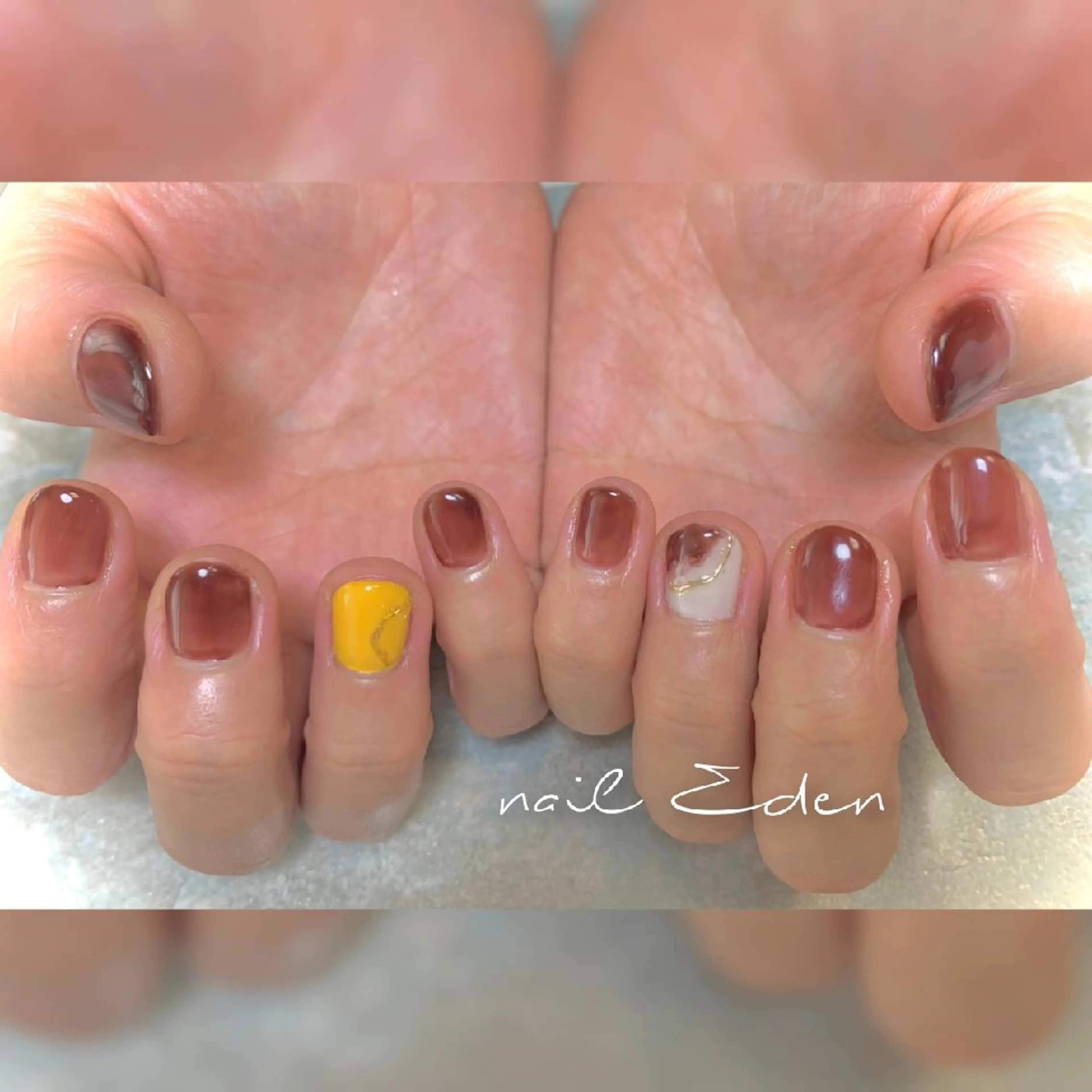 ネイル 持ち込み Eden ♾️のネイルデザイン