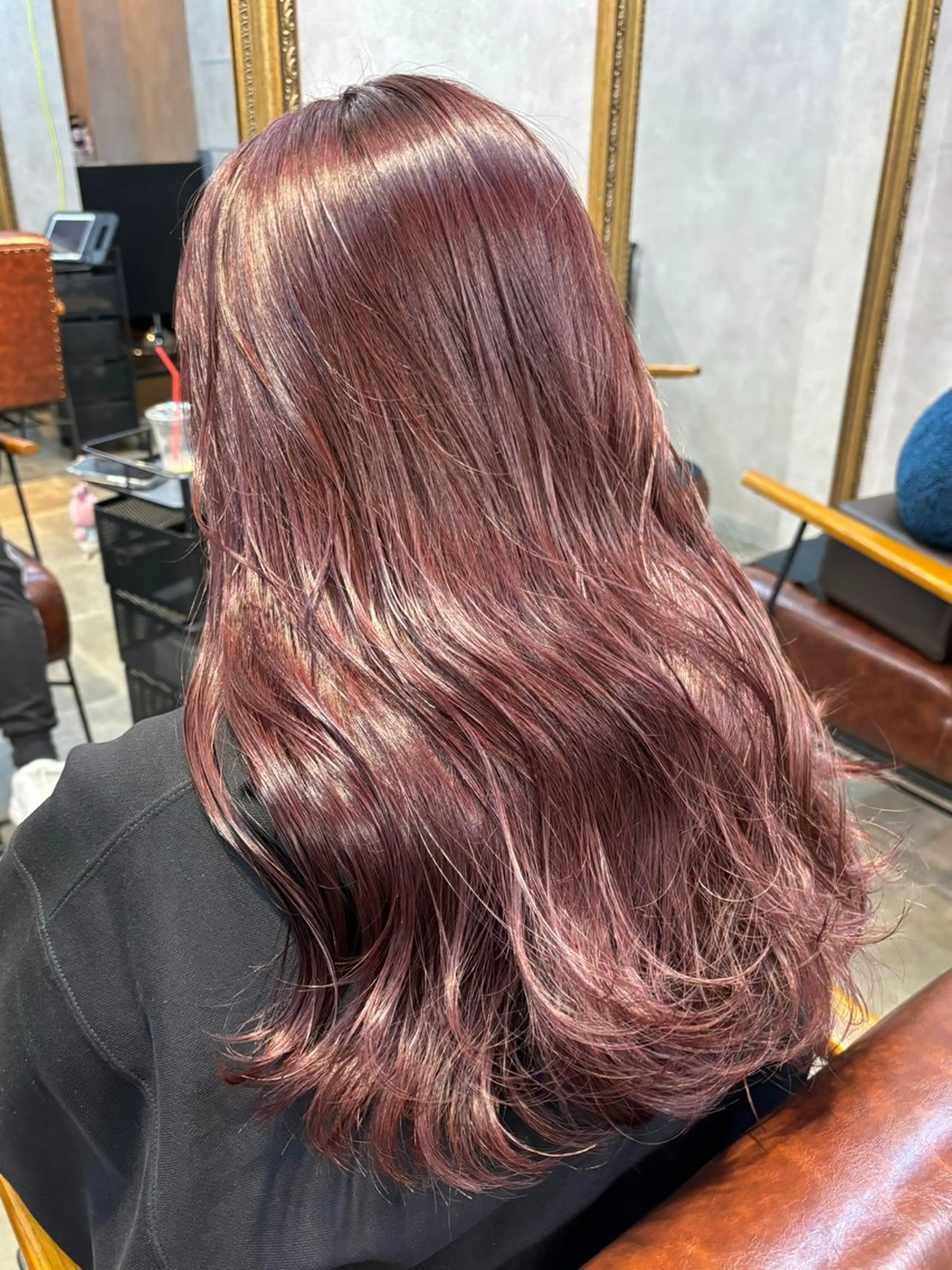 ロング カラー 【aini天王寺】 𝐚𝐢𝐫𝐢✂︎のヘアスタイル