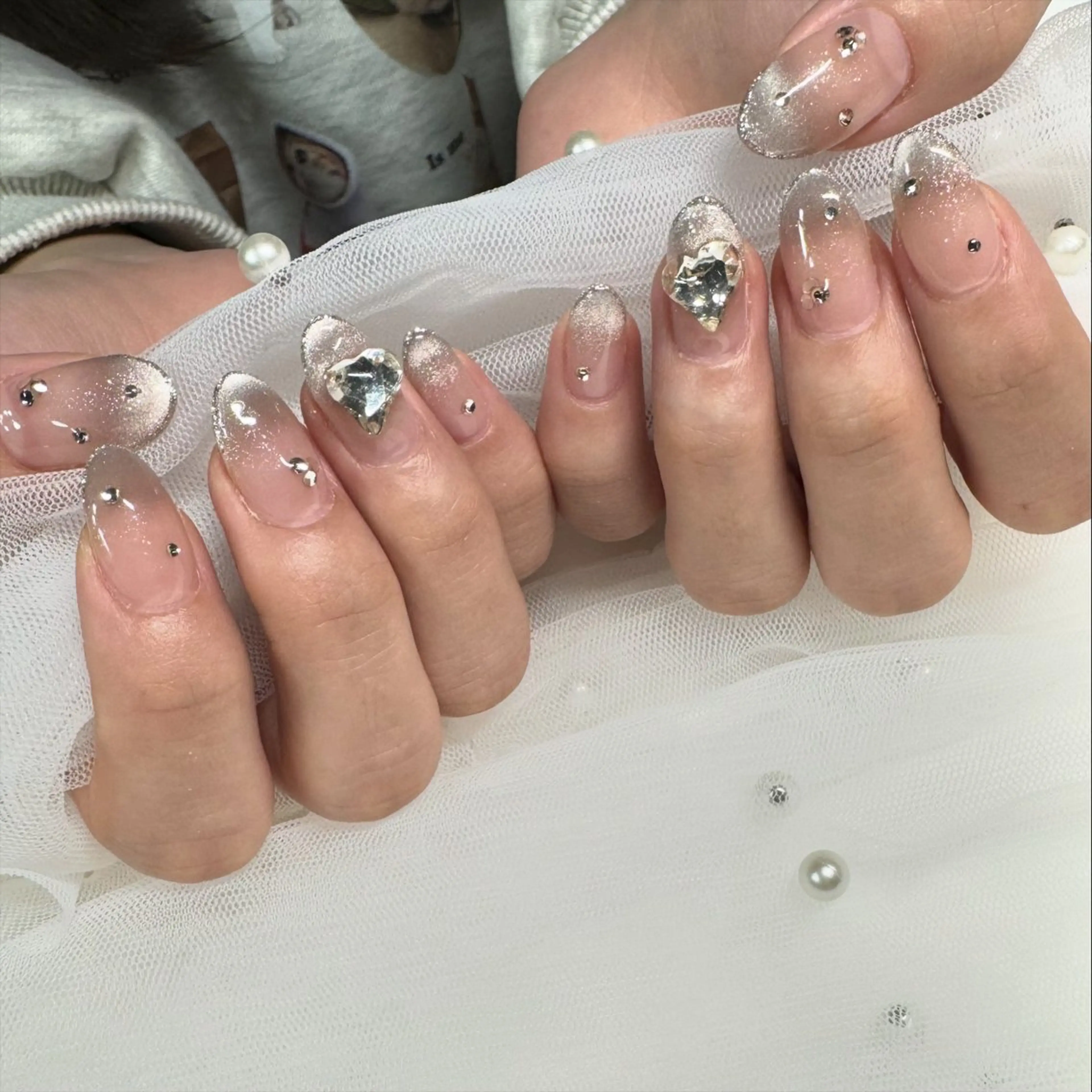 ネイル ハート 東 千夏のネイルデザイン