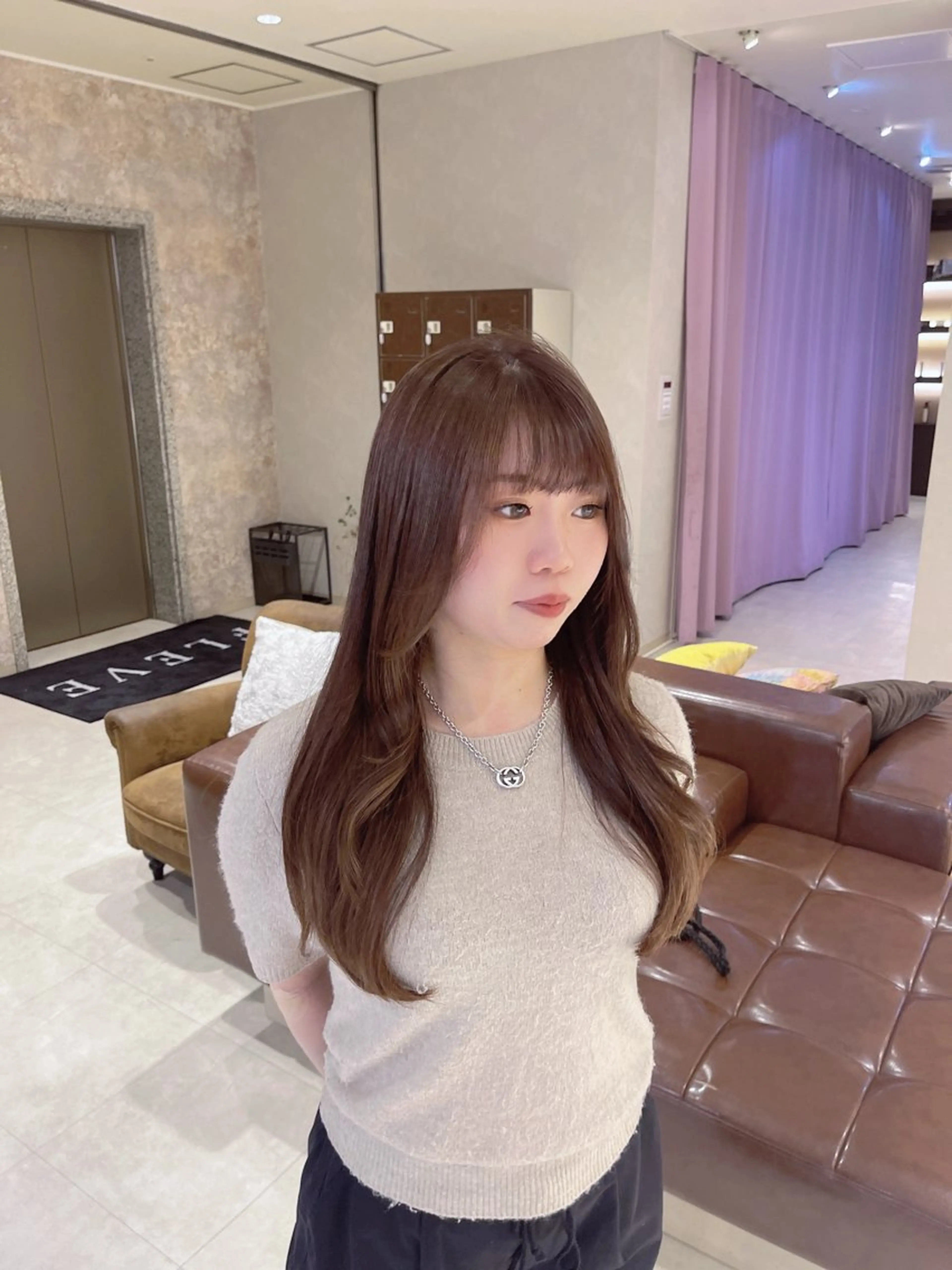 ロング カット ヘアカラー トリートメント メンズ/アイブロウ 菊池啓太のヘアスタイル