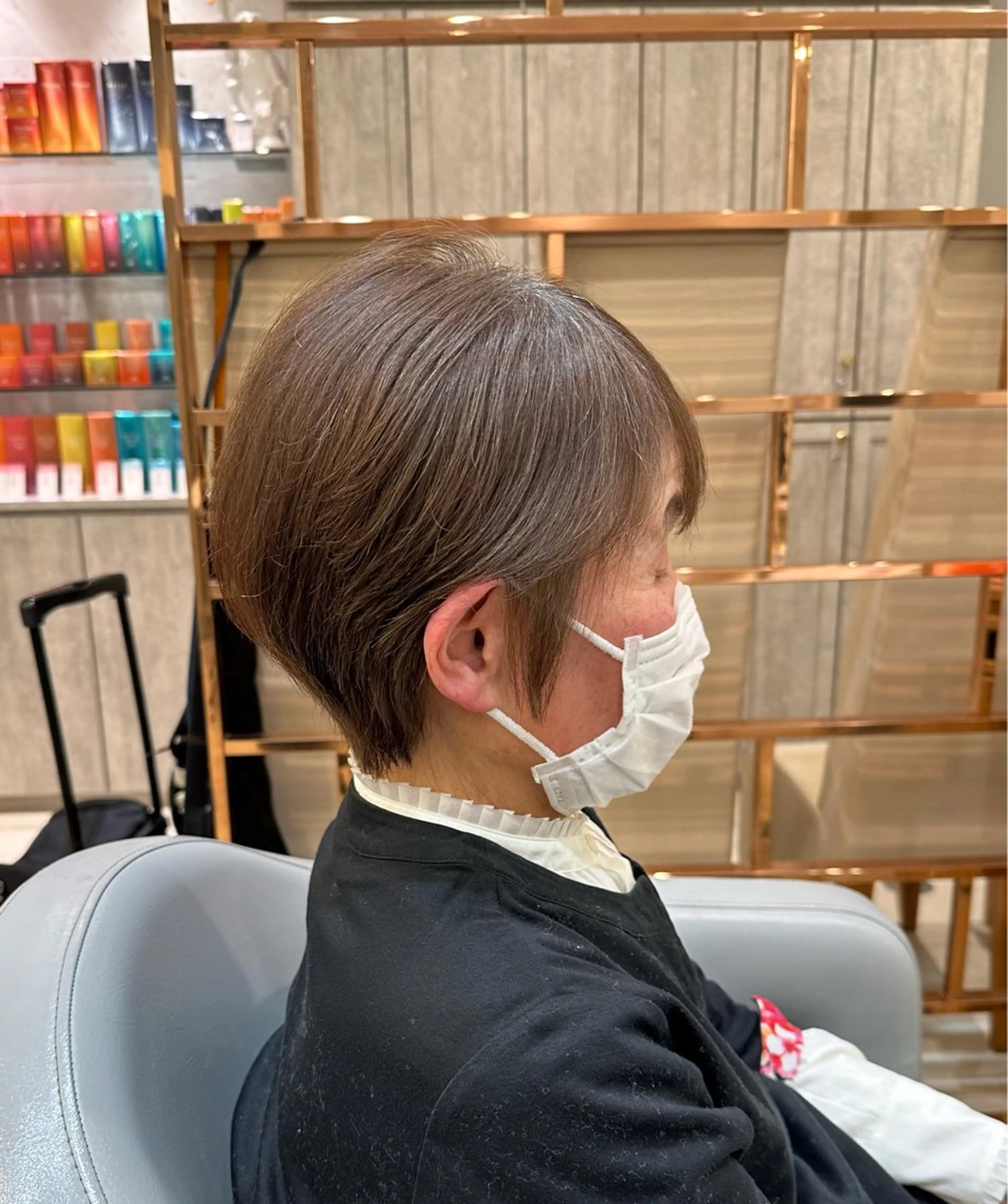 ショート 鶴見/Bonecca /林 愛翔のヘアスタイル