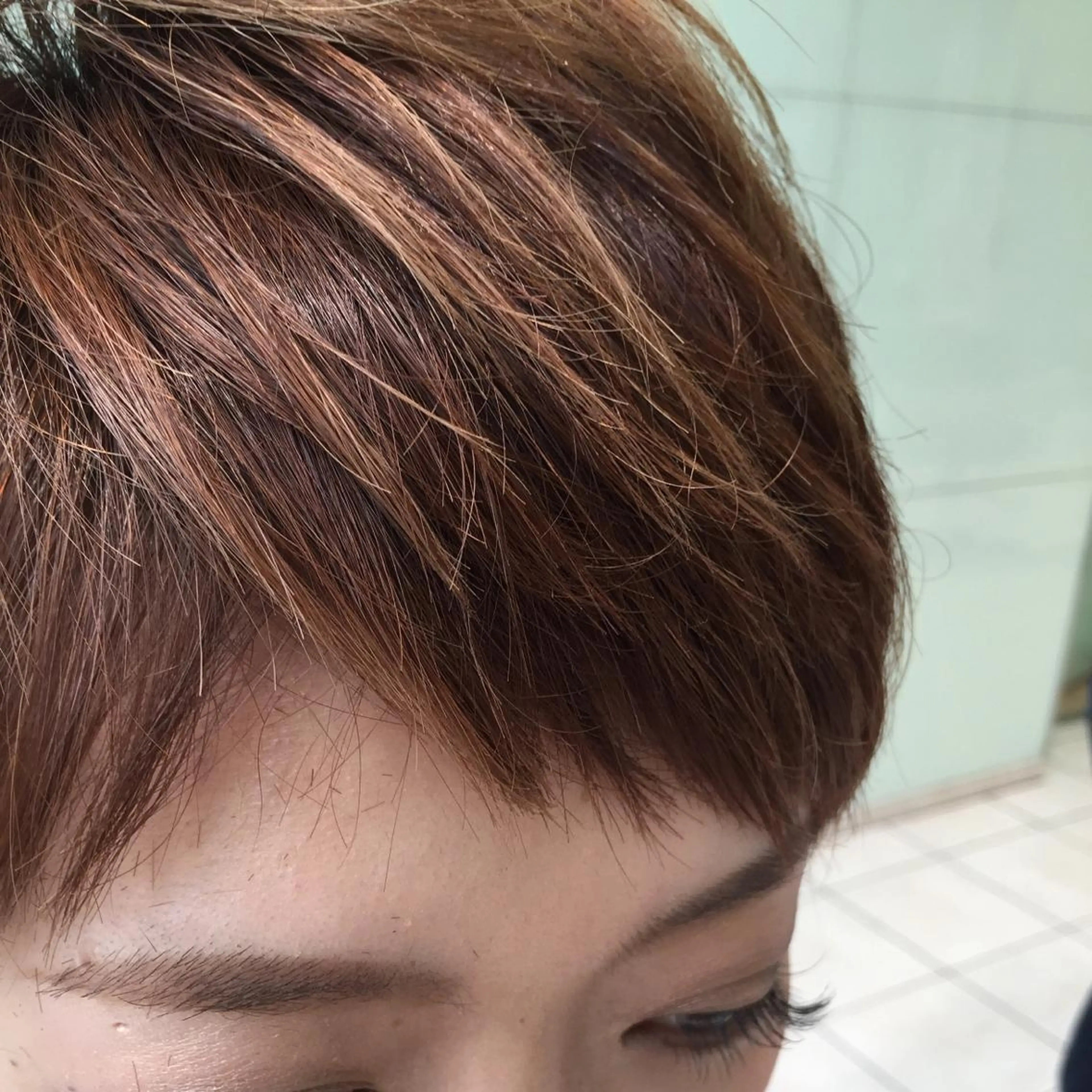 ショート カラー マツエク・マツパ 渡邉 ケイジのヘアスタイル