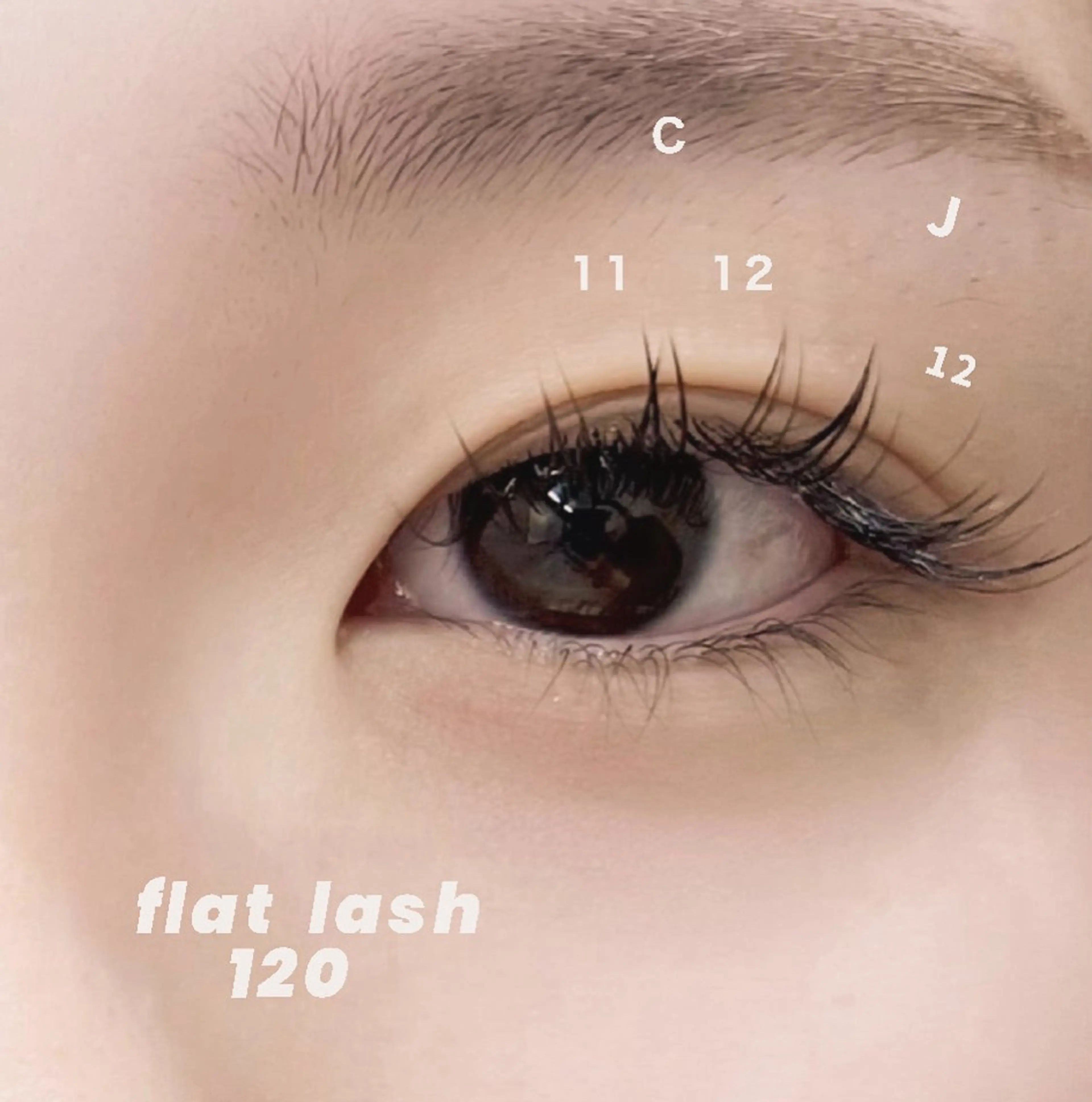 マツエク・マツパ arisa .のマツエク・マツパデザイン