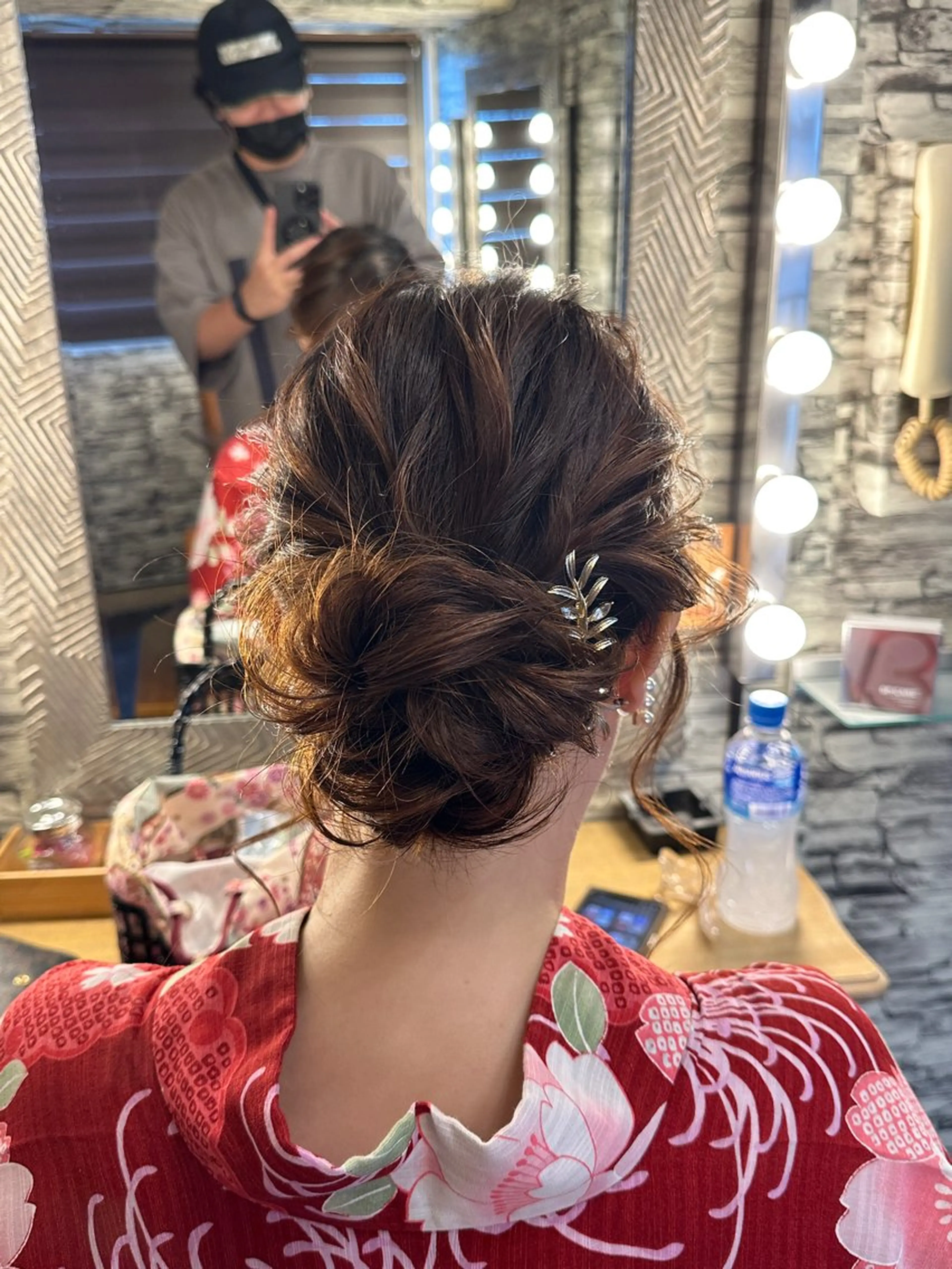 ミディアム ヘアアレンジ hair make  Lucciのヘアスタイル