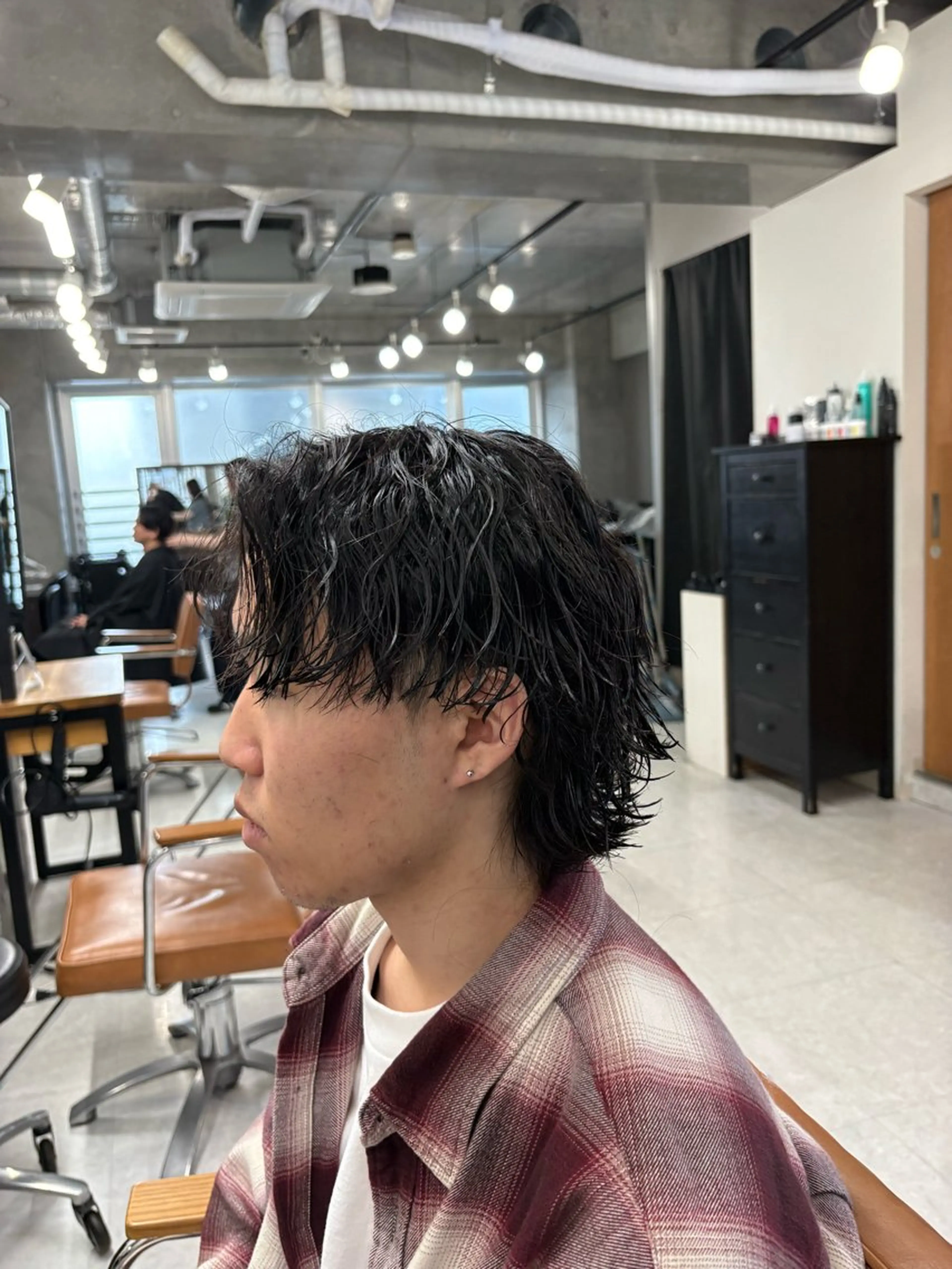 パーマ メンズ メンズパーマ特化 園田　楓莉のヘアスタイル