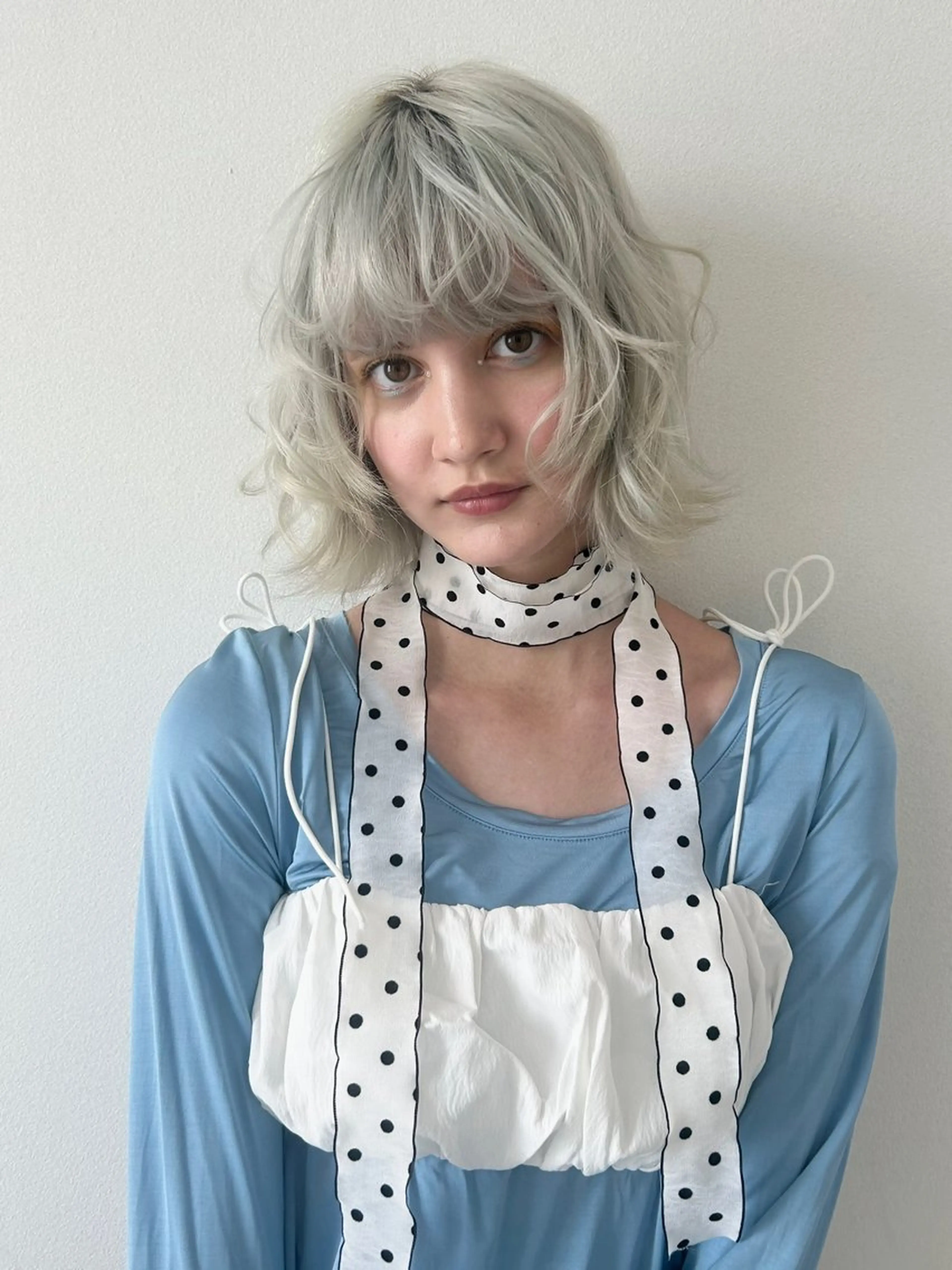 カラー ヘアカラー 布目 わこのヘアスタイル
