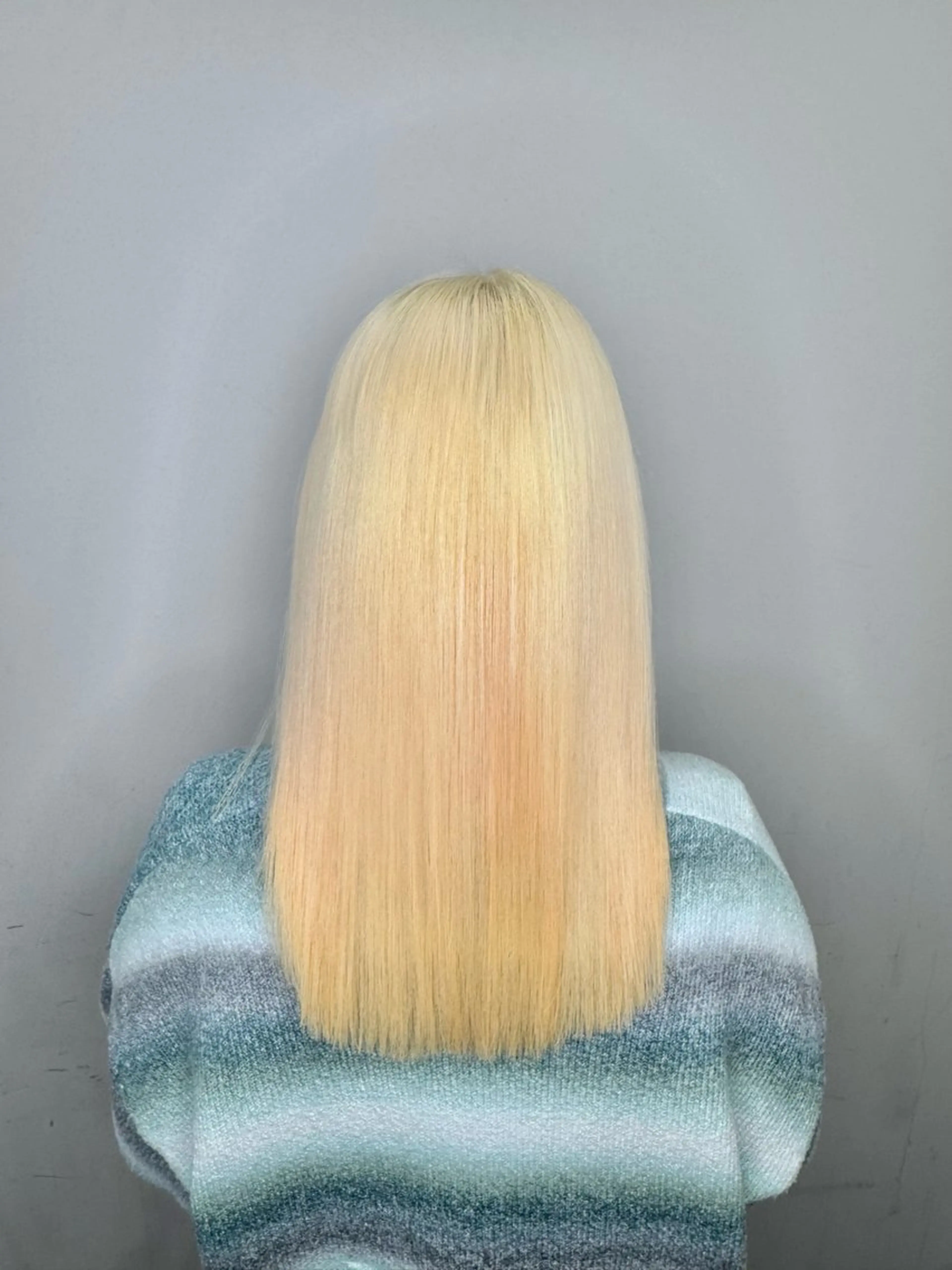 ロング カラー ヘアカラー トリートメント ヘッドスパ ブリーチカラー🦖 岡部木乃夏のヘアスタイル