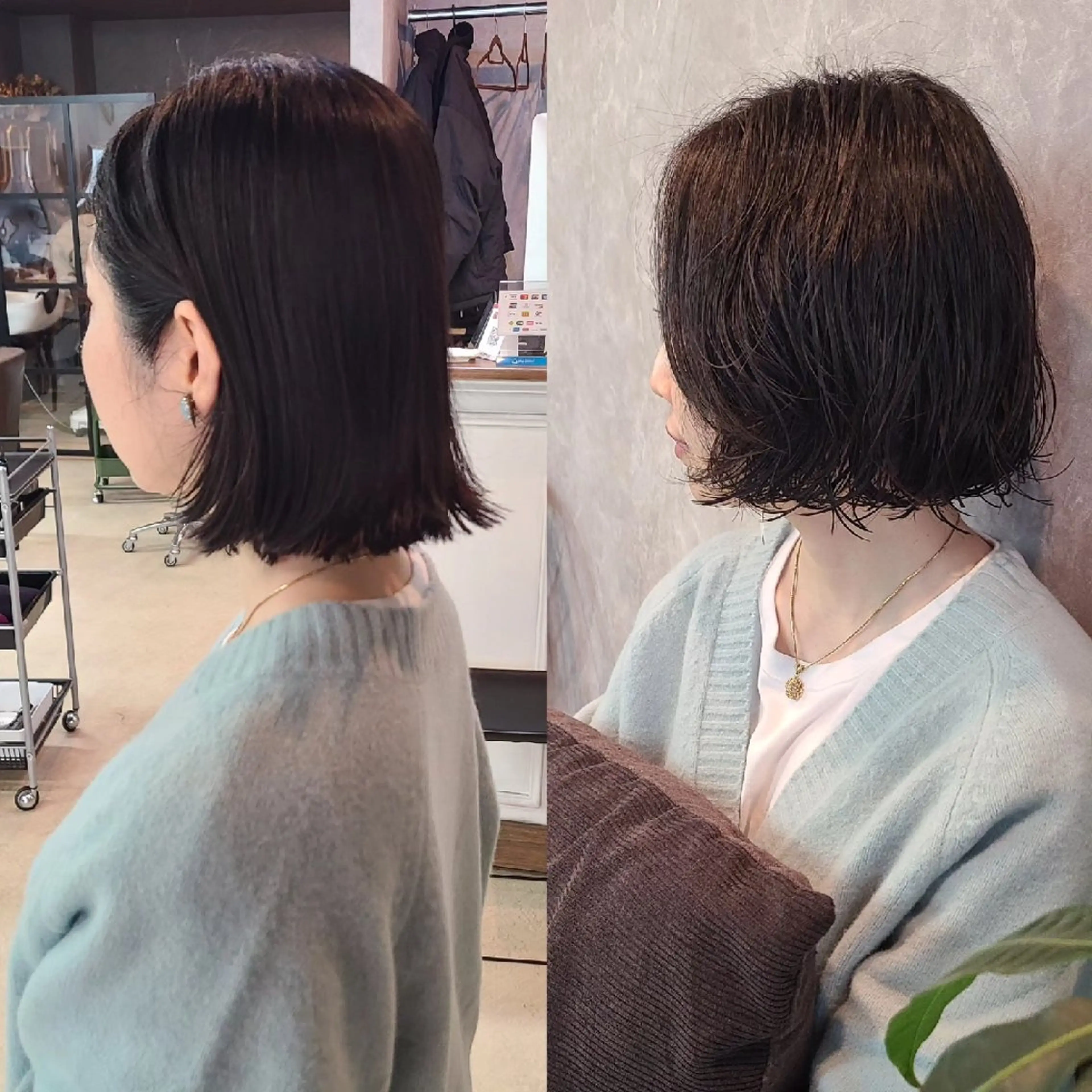 カット×コスメパーマ×プチトリートメントの写真