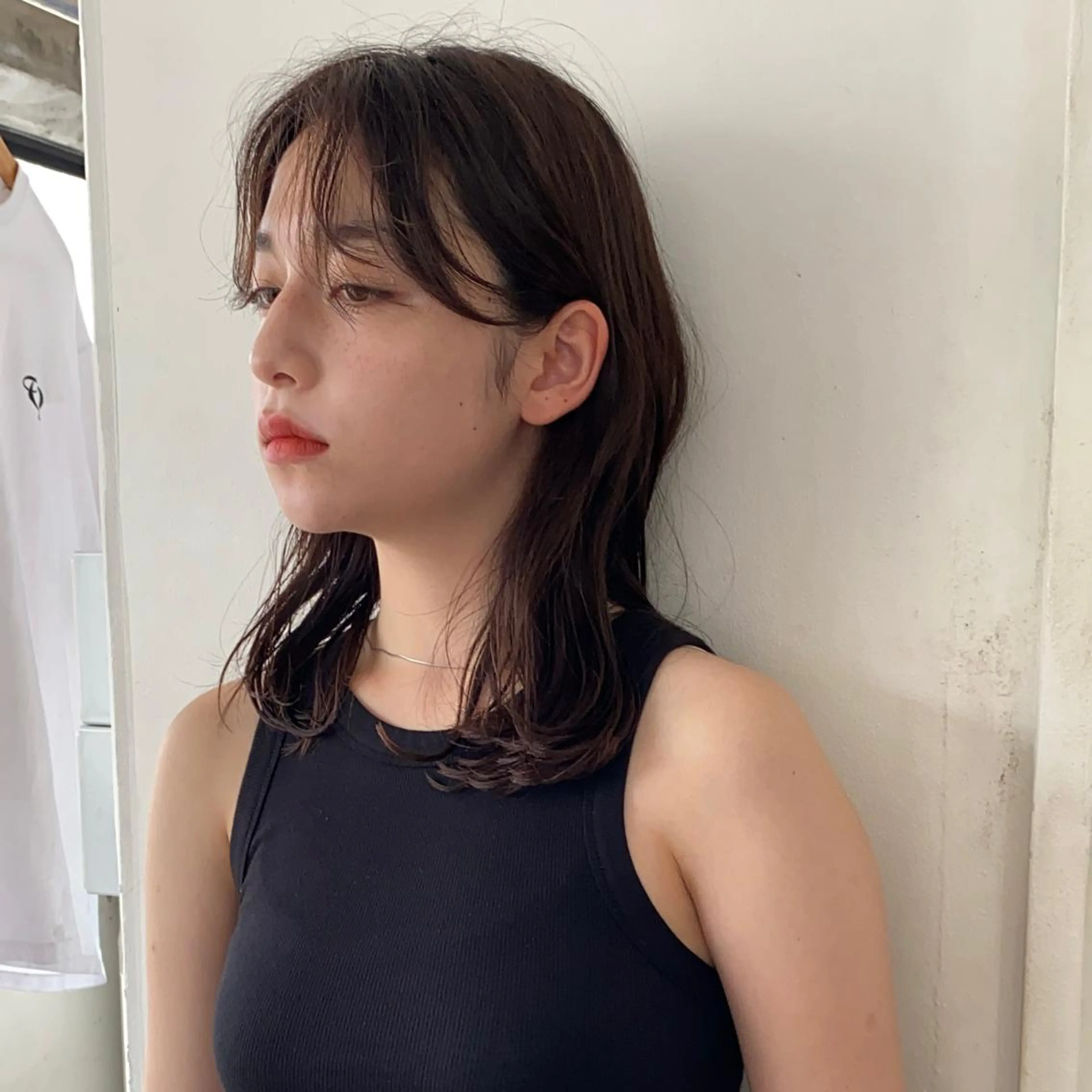 ミディアム カラー ミディアムパーマ バレイヤージュ ブリーチ ケアブリーチ デザインカラー 無料カットモデル募集 🌱ひょうがのヘアスタイル