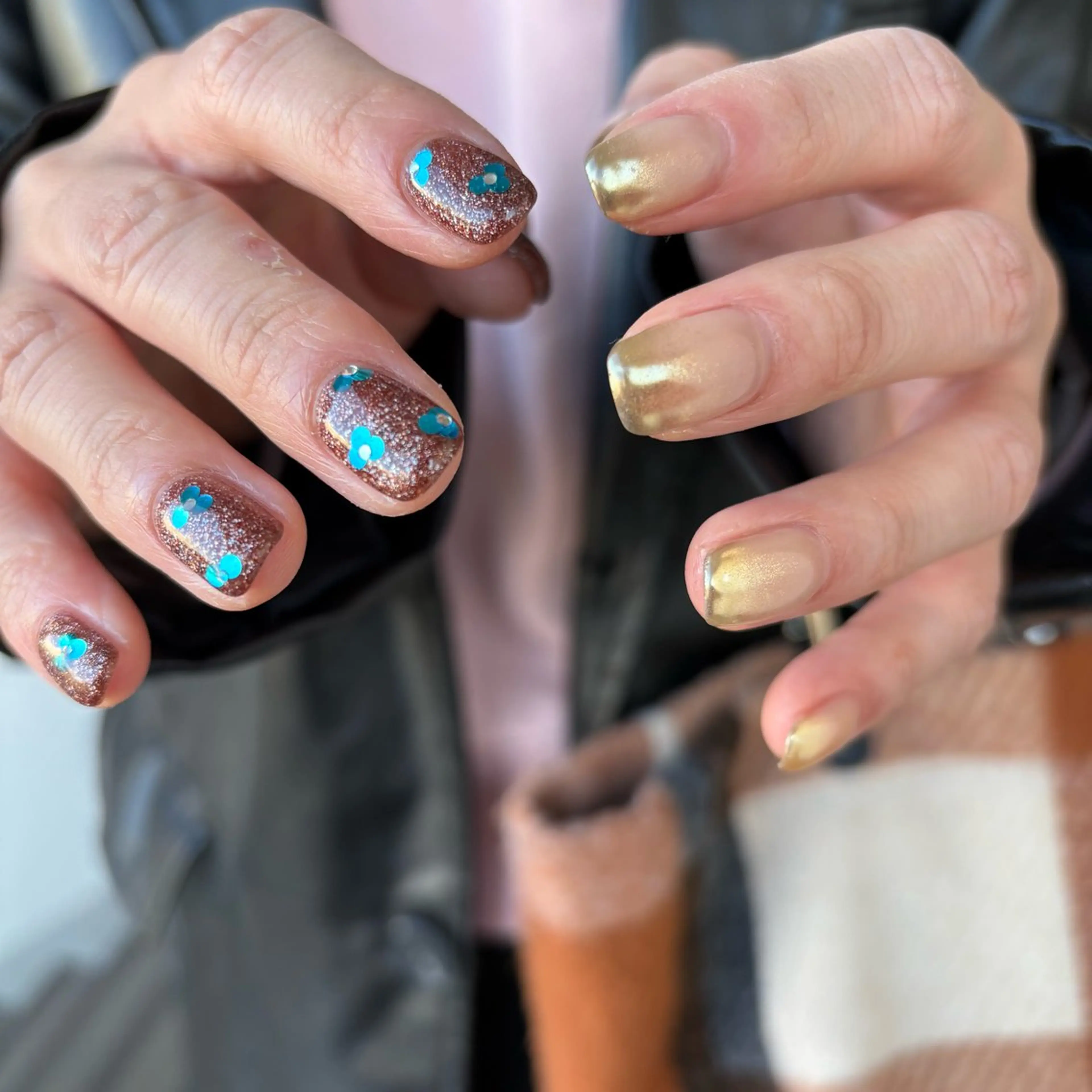 ネイル ハンドネイル カメレオン京橋🌻 草葉由佳のネイルデザイン