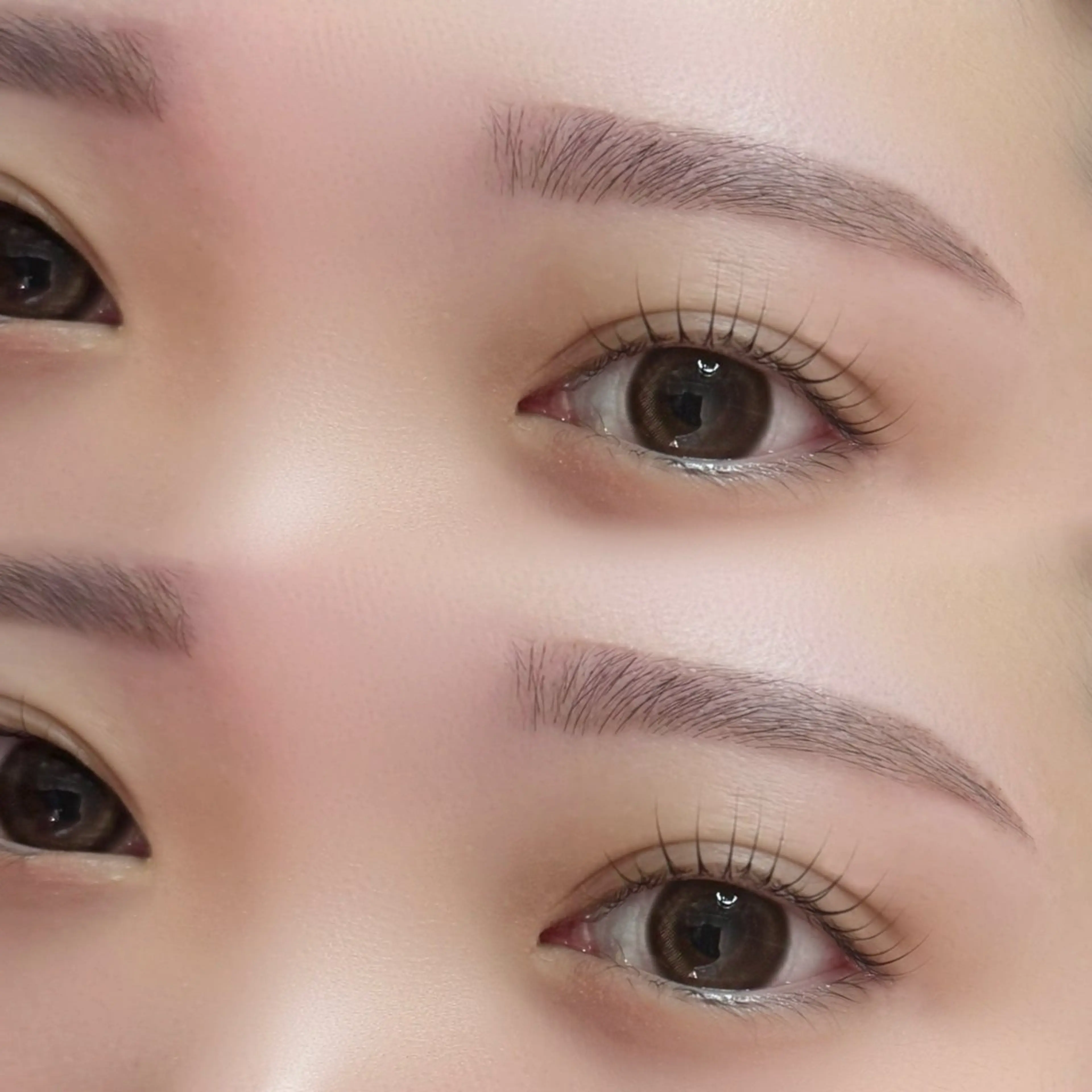 マツエク・マツパ 束感まつ毛 パリジェンヌラッシュリフト まつげパーマ 一重×まつ毛パーマ ワックス脱毛 眉カット その他(アイブロウ) fein.Ruka ♡垢抜け美眉のマツエク・マツパデザイン