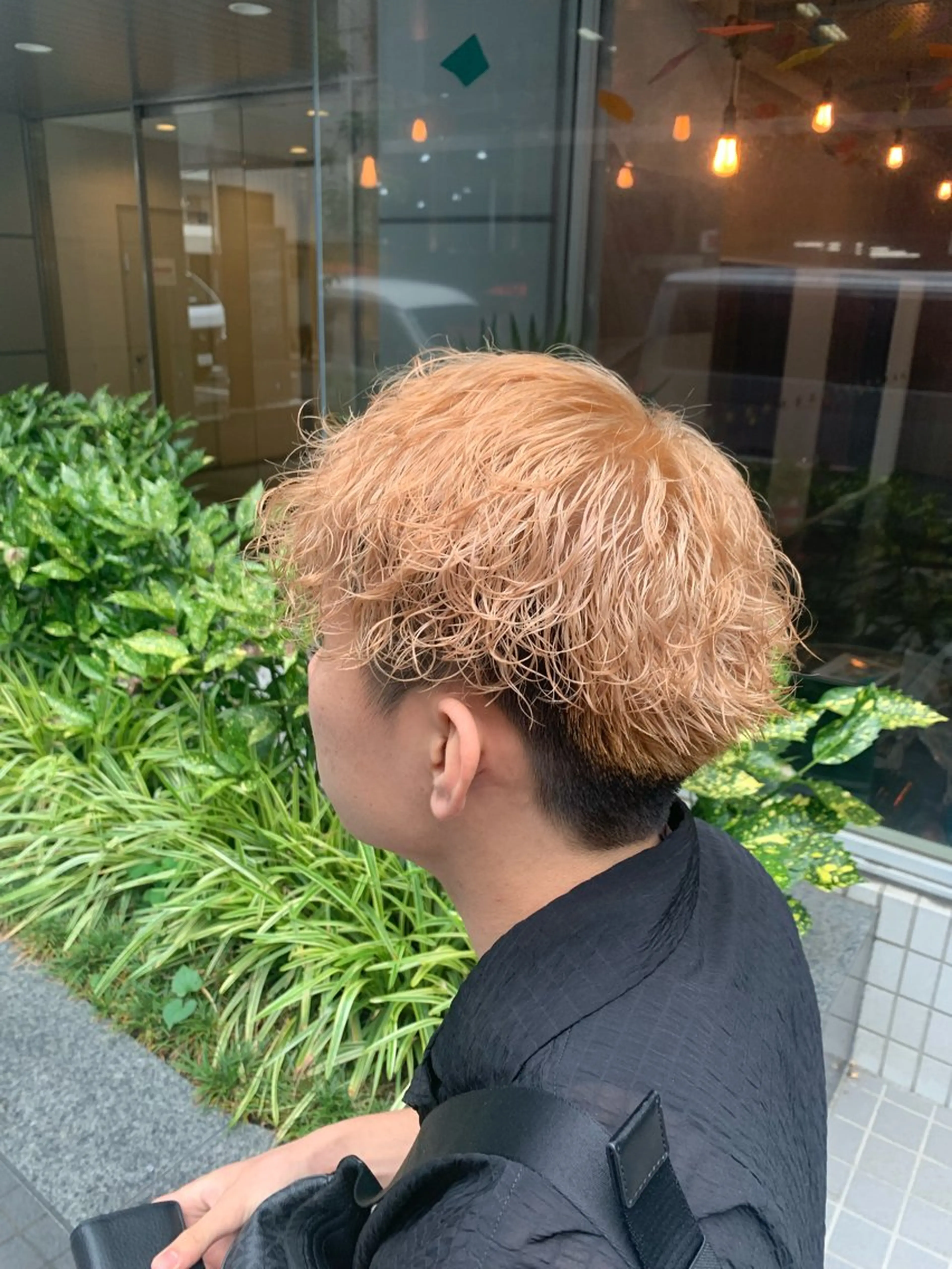 ショート メンズ メンズブリーチ マッシュ メンズパーマ メンズ/レイヤー/ 高田優のヘアスタイル