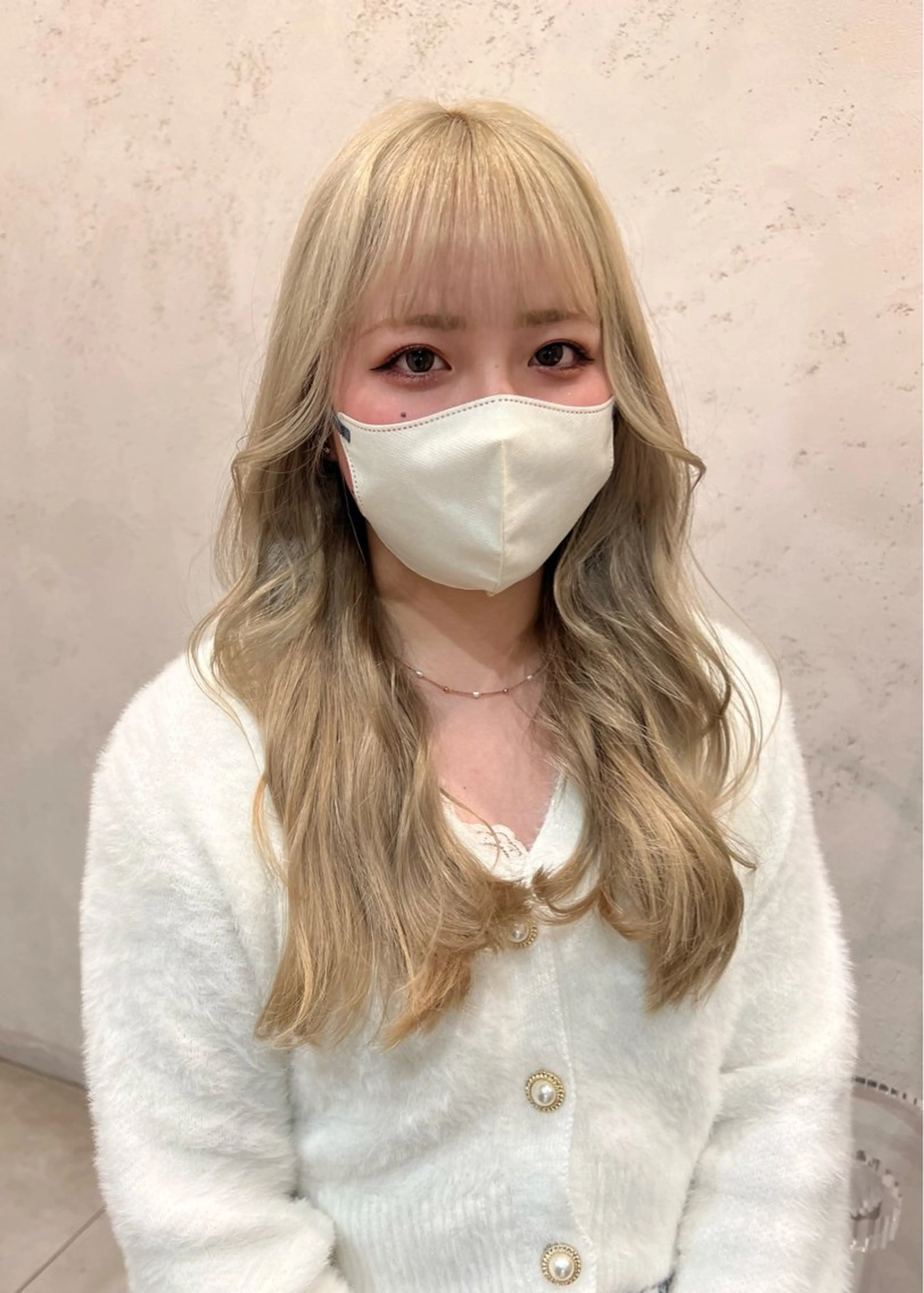 ロング カラー 名古屋/落ちる黒 黒染め落としのヘアスタイル