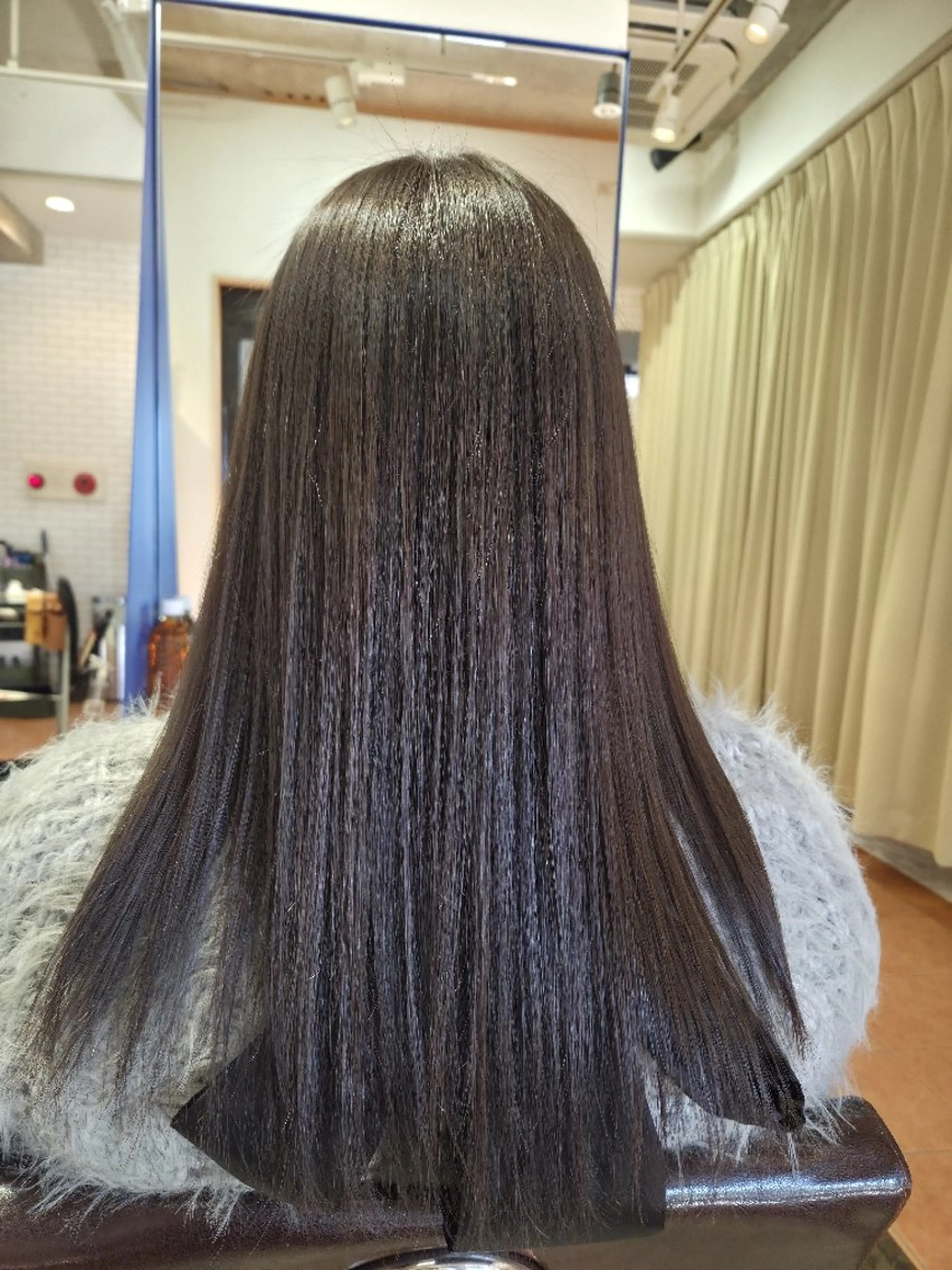 ロング 縮毛矯正 カット 縮毛矯正 トリートメント 武鹿野 光江のヘアスタイル