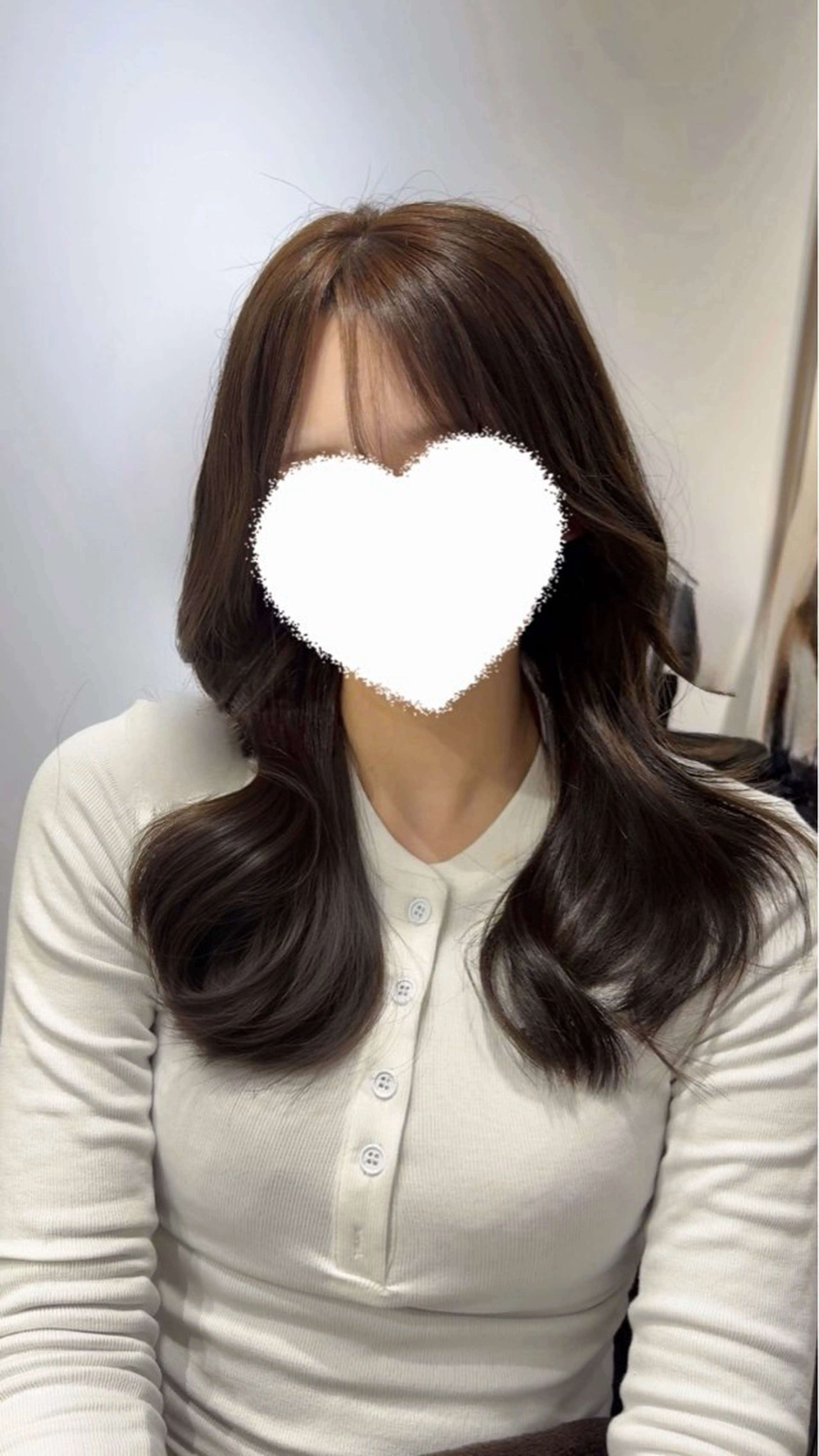 ミディアム 韓国ヘア/透明感 カラー/YUSEIのヘアスタイル