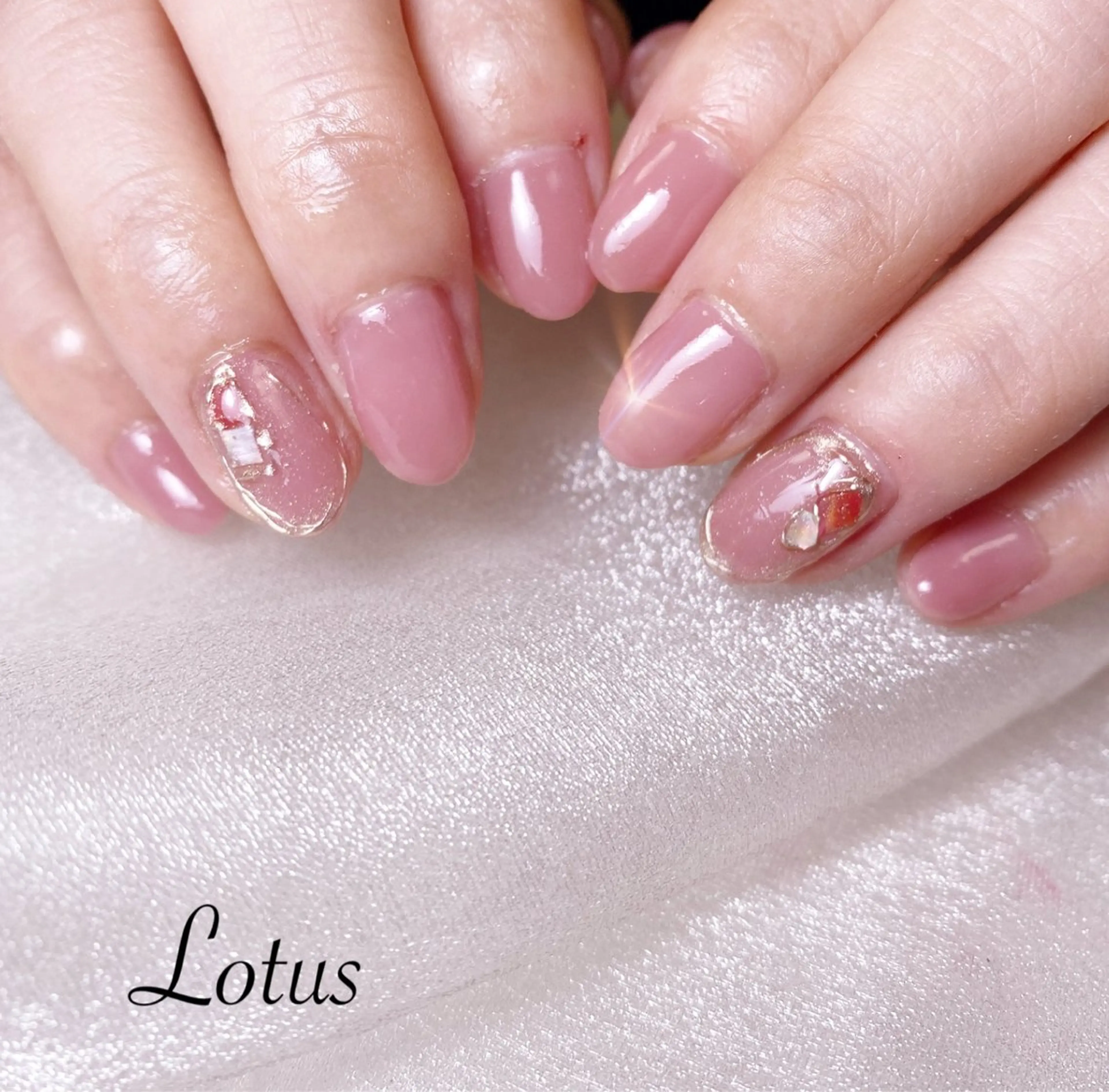 ネイル ハンドネイル ネイル＆脱毛 Lotus🌸のネイルデザイン