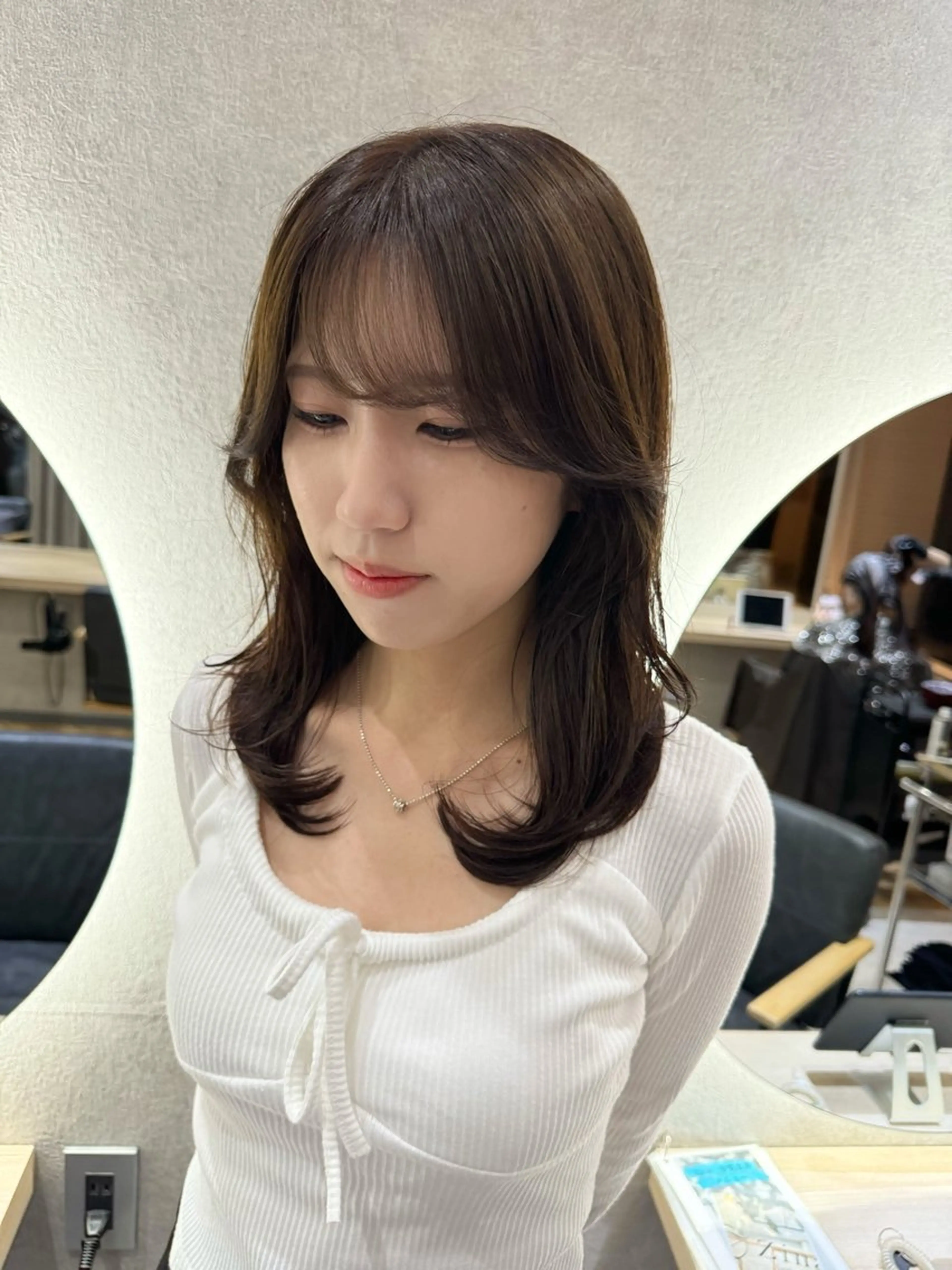 【✨️最高の艶髪に✨️】似合わせカット＆髪質改善カラー＆TOKIO超音波5STEPトリートメント 🫧の写真