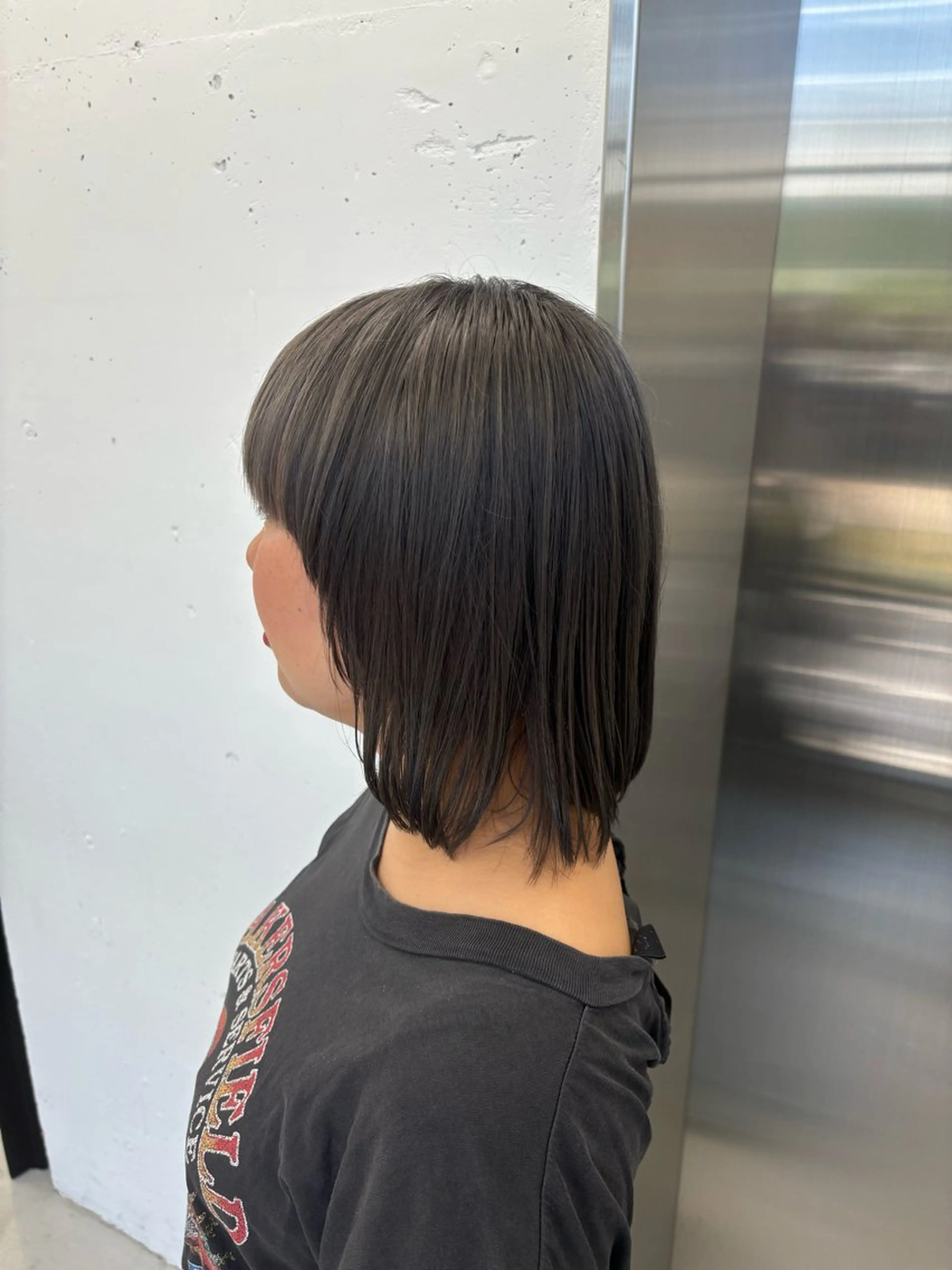 ミディアム カット ヘアカラー トリートメント 🐶ひかる🐶 JILLSTUDIOのヘアスタイル