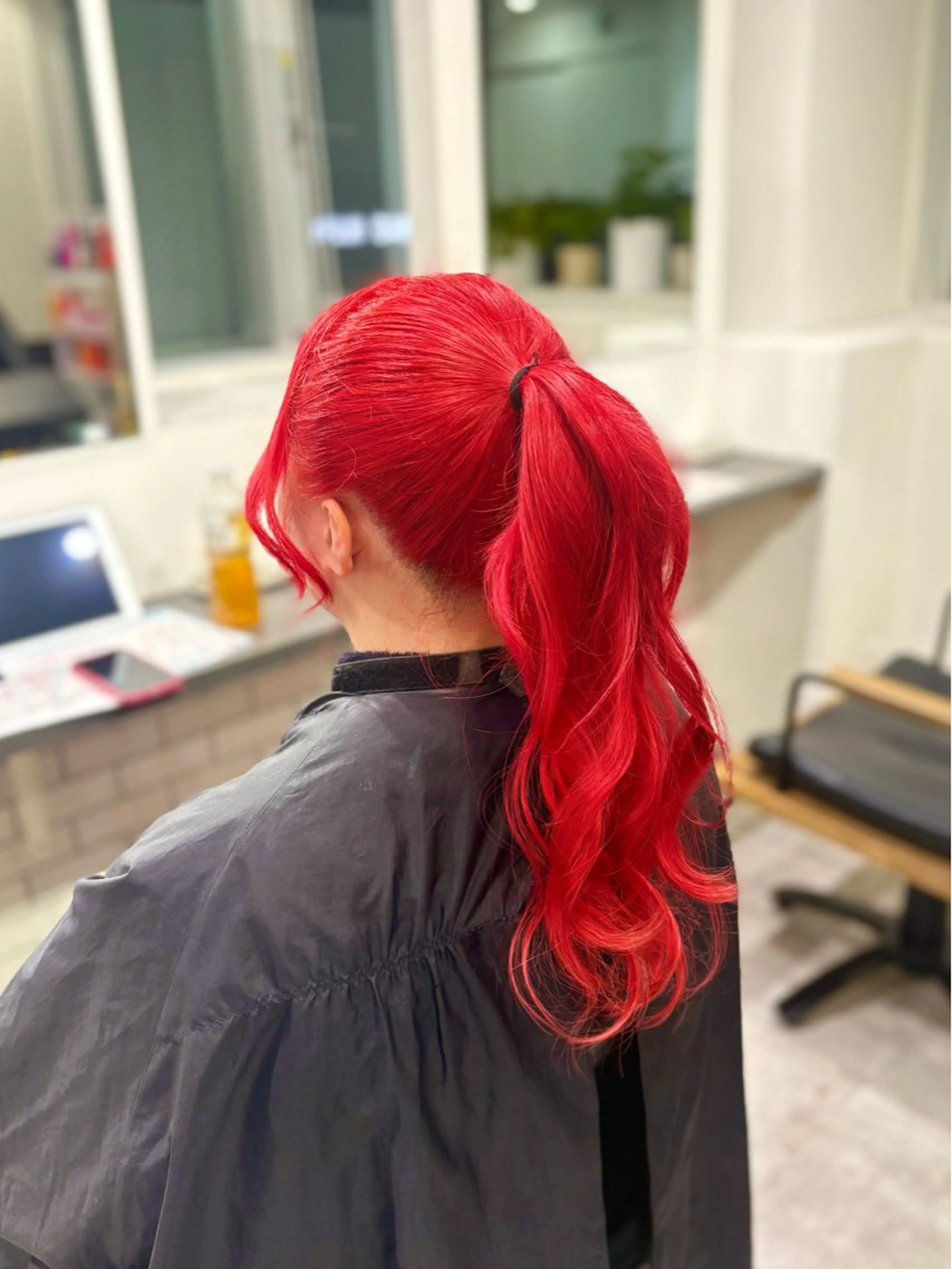 ロング カラー カット ヘアカラー トリートメント GaKu/ハイトーン /ブリーチ/レイヤーのヘアスタイル