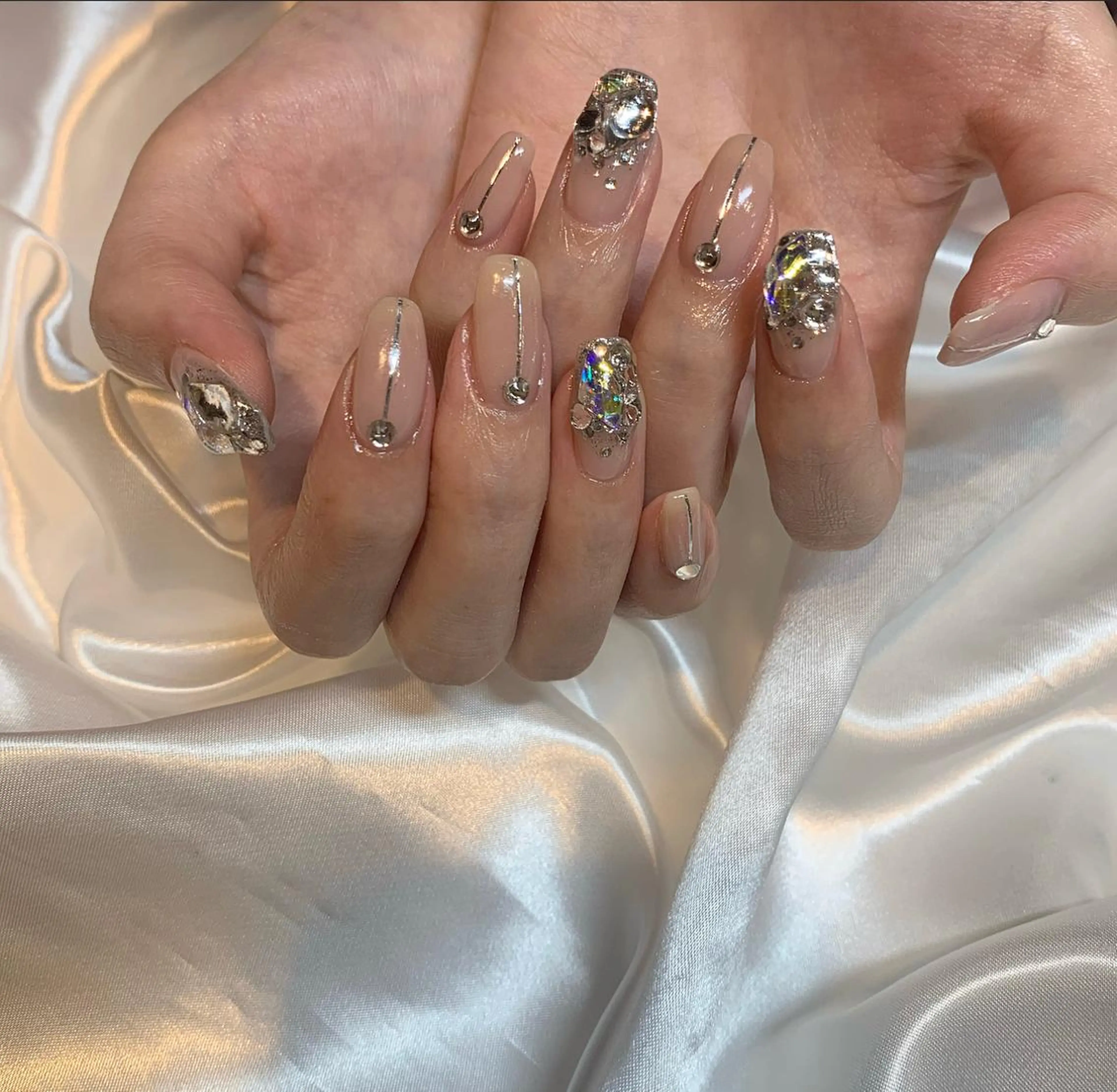 ネイル ハンドネイル にしぐち はるかのネイルデザイン