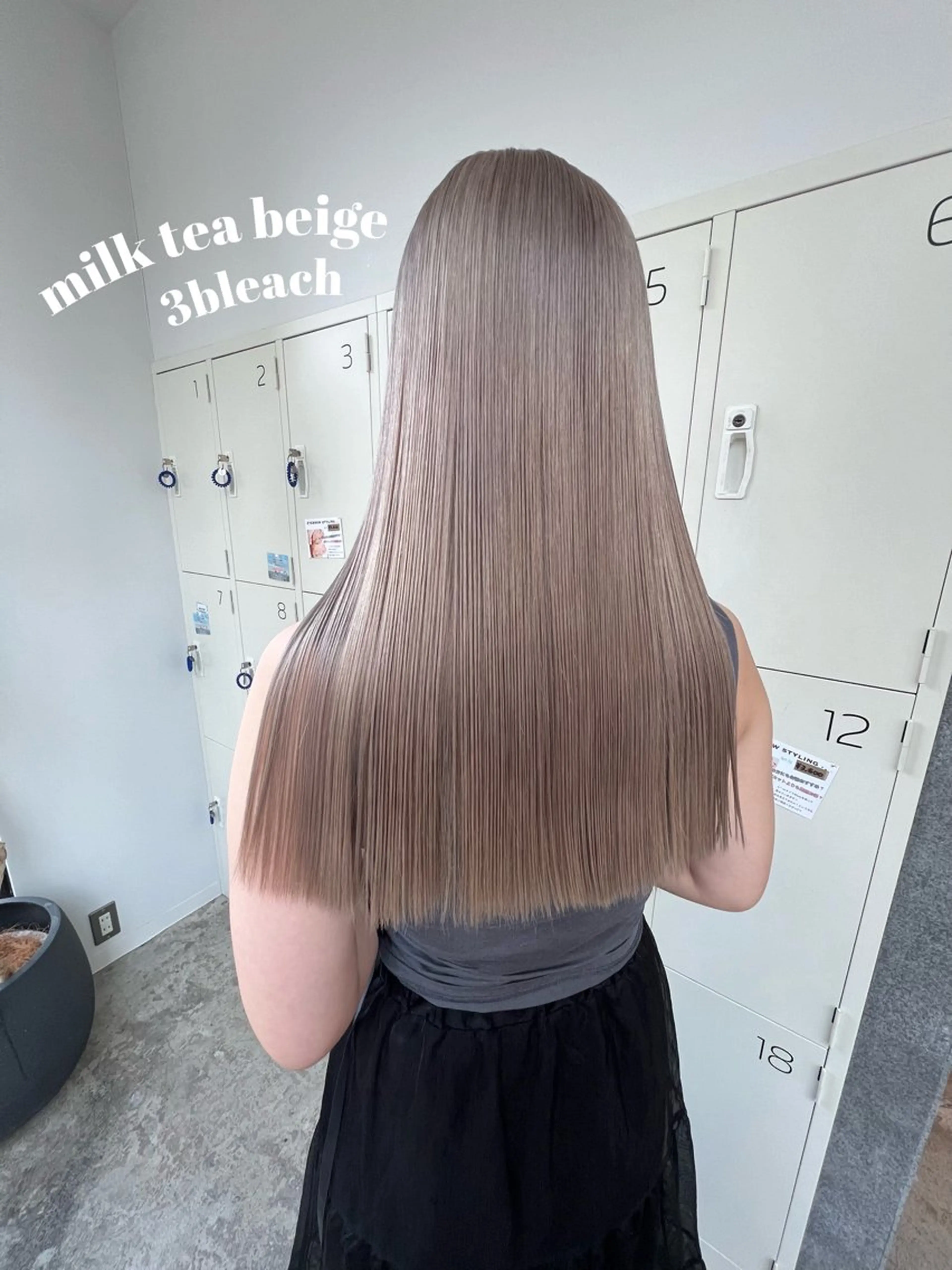 ロング カラー ブリーチ ヘアカラー Kana 🍋 ハイトーン【高円寺】のヘアスタイル