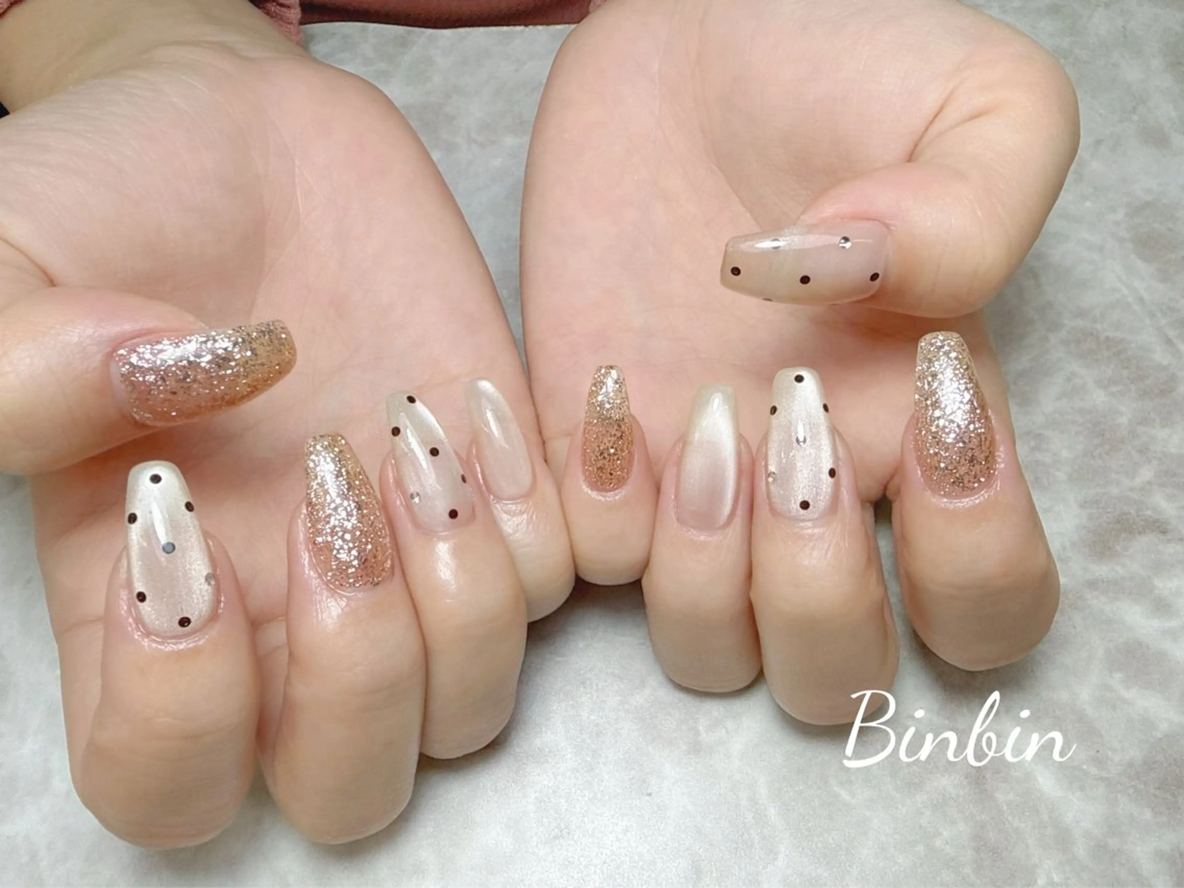 ネイル ハンドネイル ハンドケア 閨匠ビューティサロン 新橋店♡BinBinのネイルデザイン
