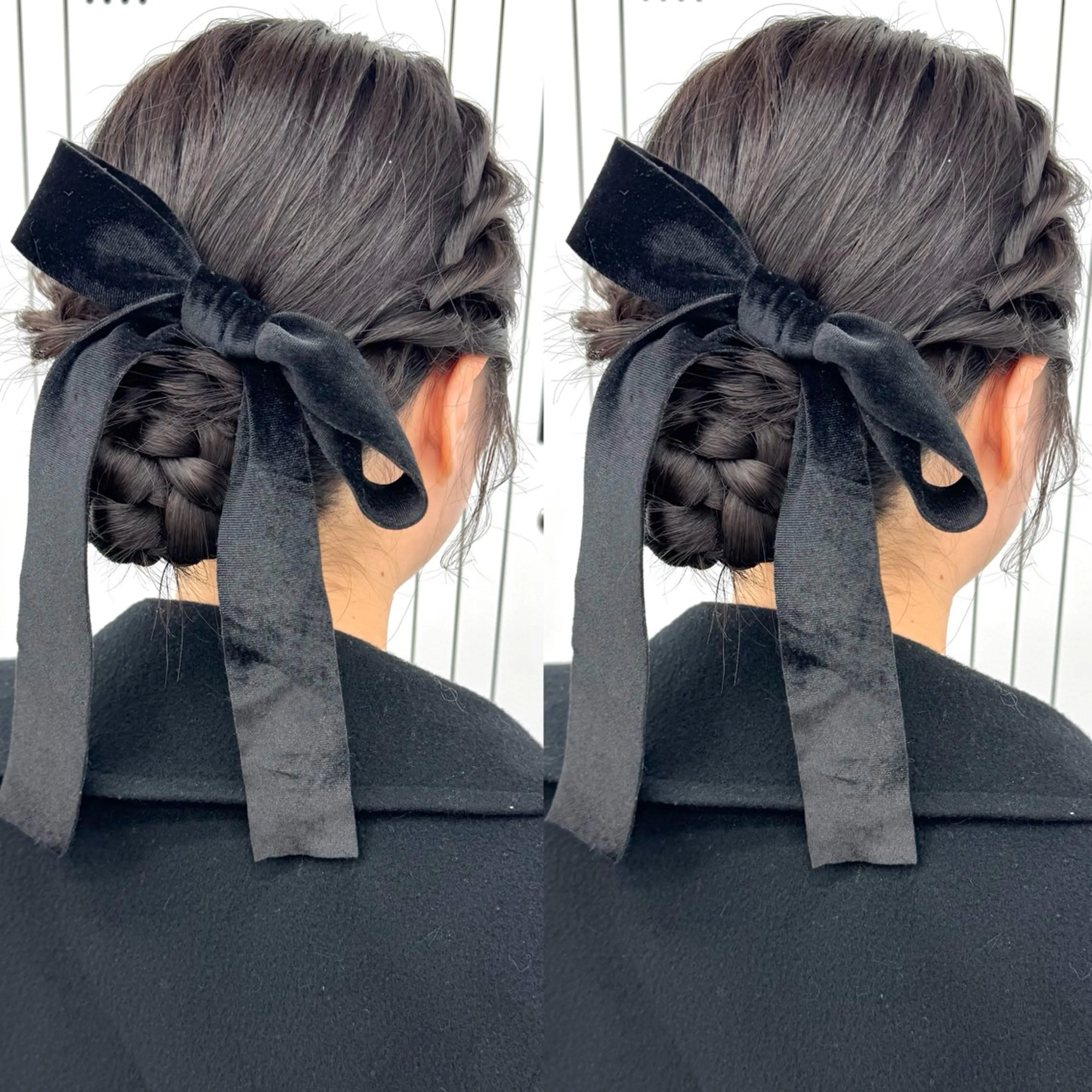 セミロング ヘアアレンジ ヘアセット ヘアメ🎀推しカラー 🥣横浜/しほ🧸のヘアスタイル