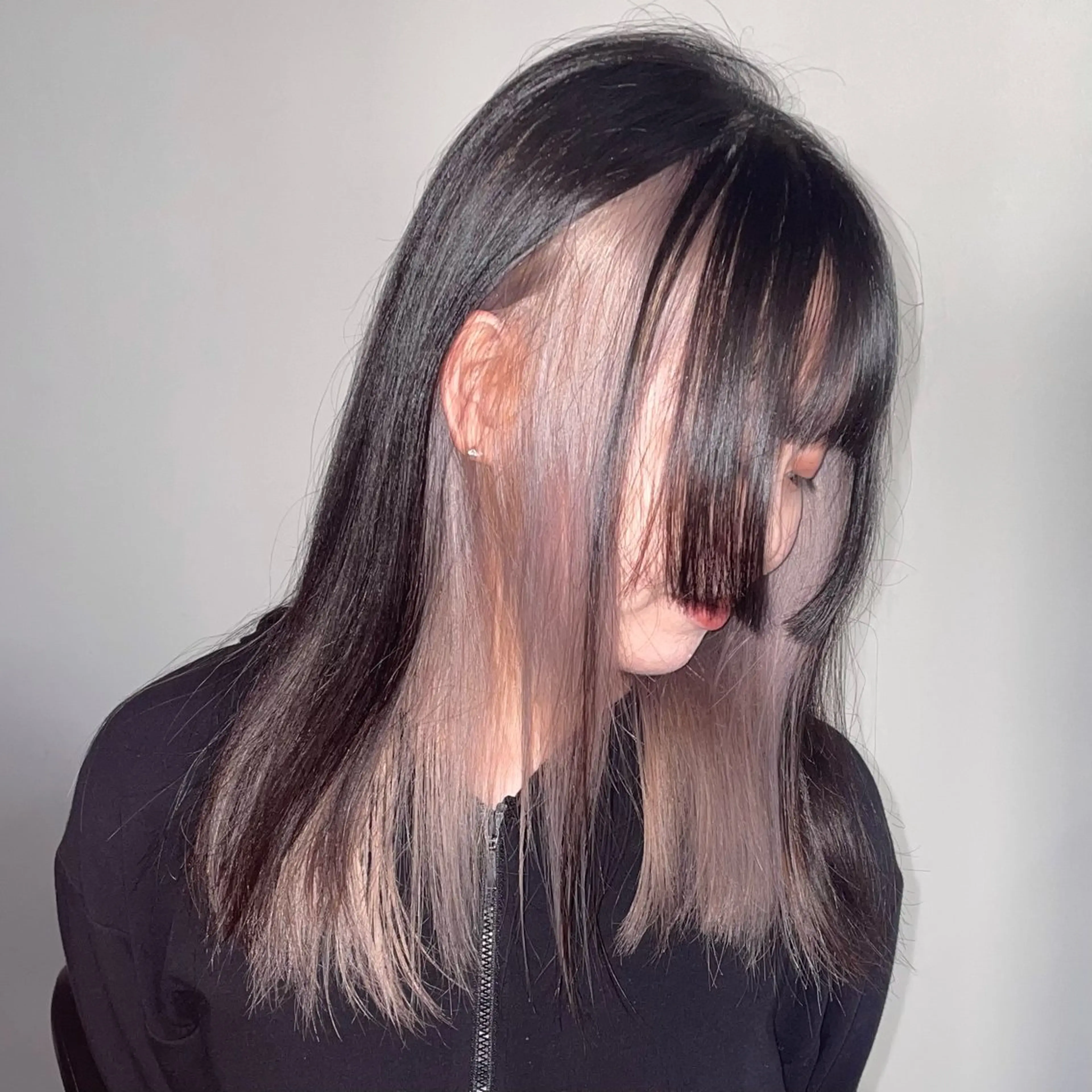 ミディアム カラー ブリーチ インナーカラー ヘアカラー トリートメント 💝ブリーチ ショート/れい💝のヘアスタイル