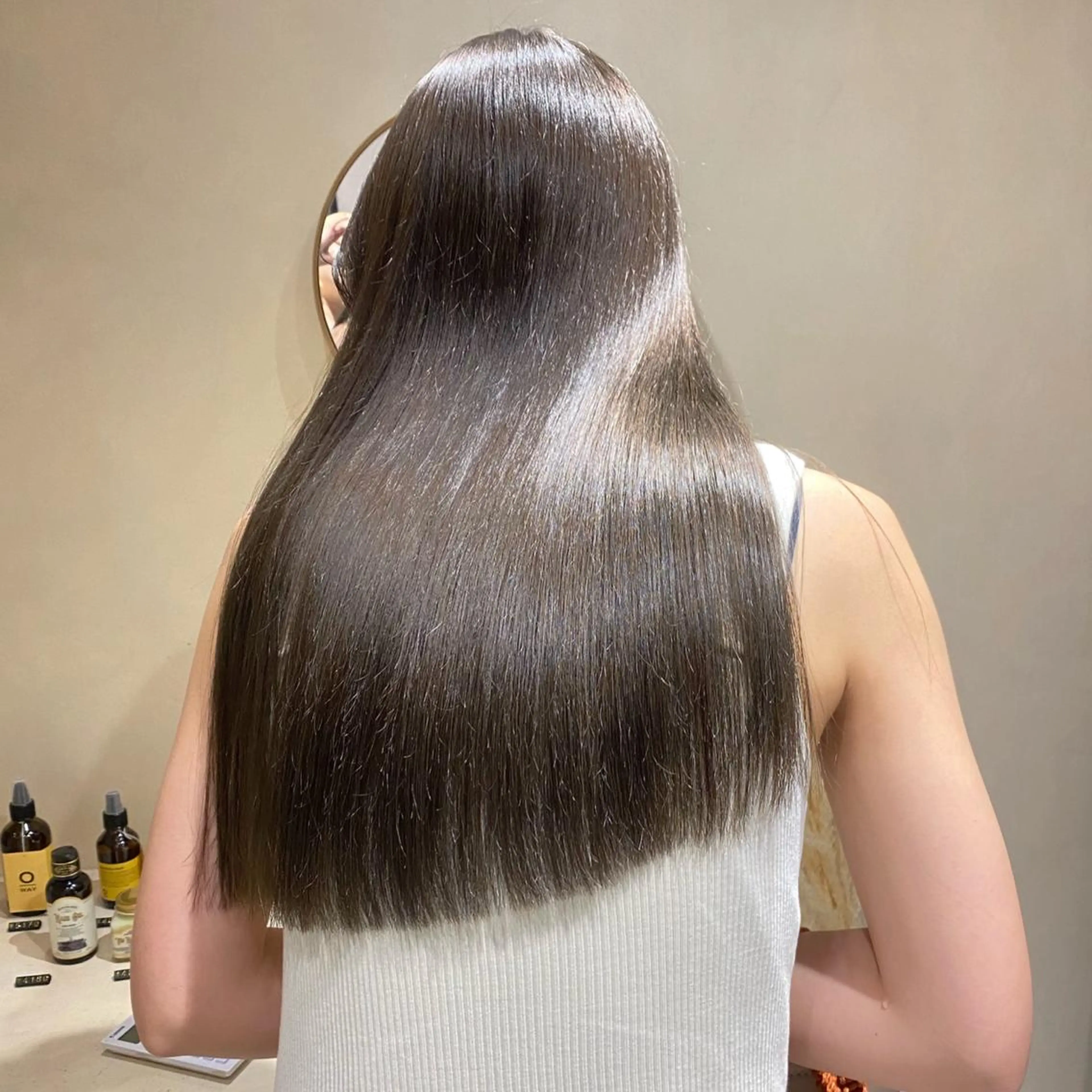 ロング カラー ボブ/ミニボブ 透明感カラーkadoのヘアスタイル