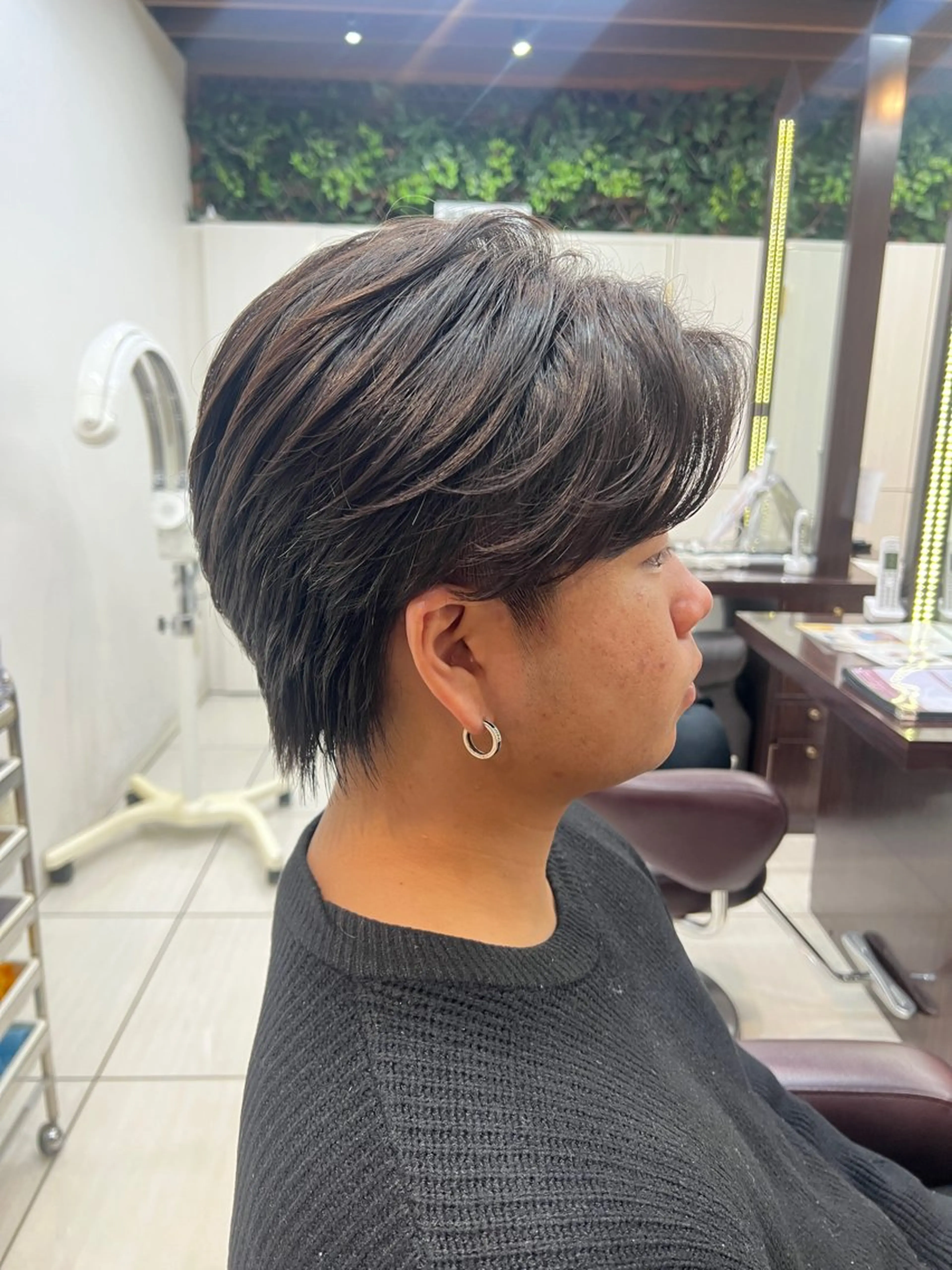 ショート カット パーマ メンズパーマ山内 結稀のヘアスタイル