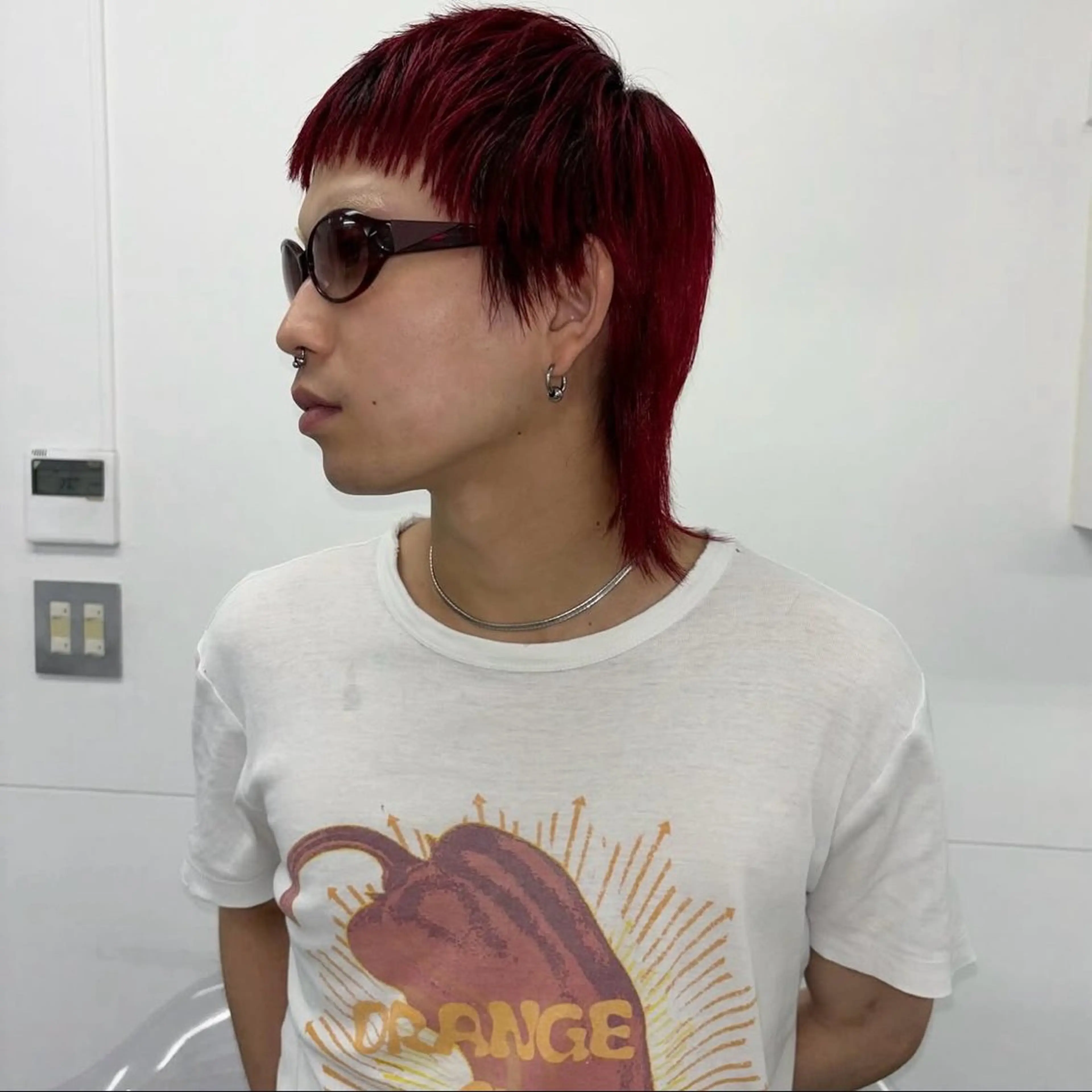 ショート カラー ヘアカラー トリートメント フクタ ヒナタのヘアスタイル