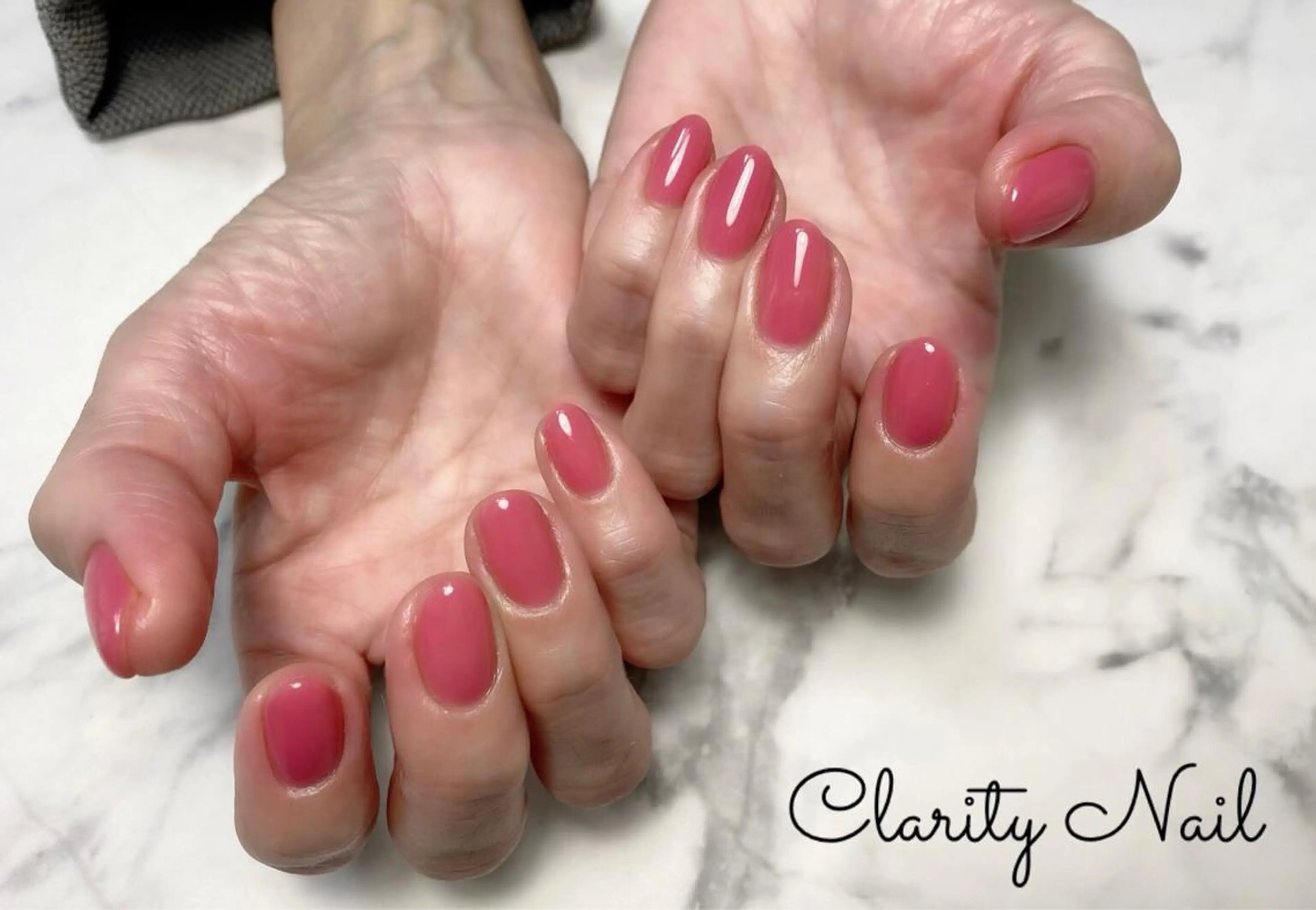 ネイル ワンカラーネイル ハンドネイル Clarity Nailのネイルデザイン