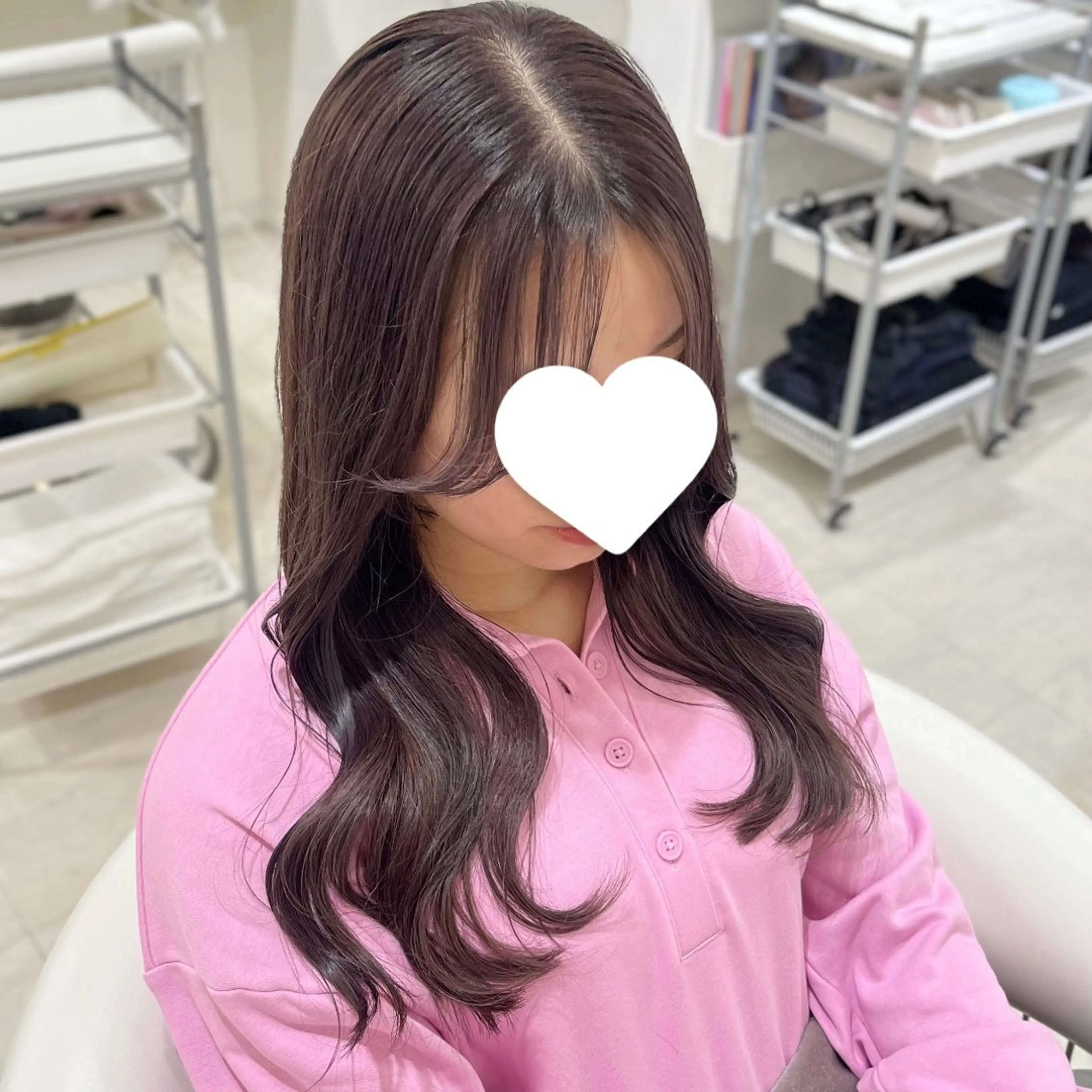 ロング カラー ParveMix￤ 大賀さつき🍨🤍のヘアスタイル
