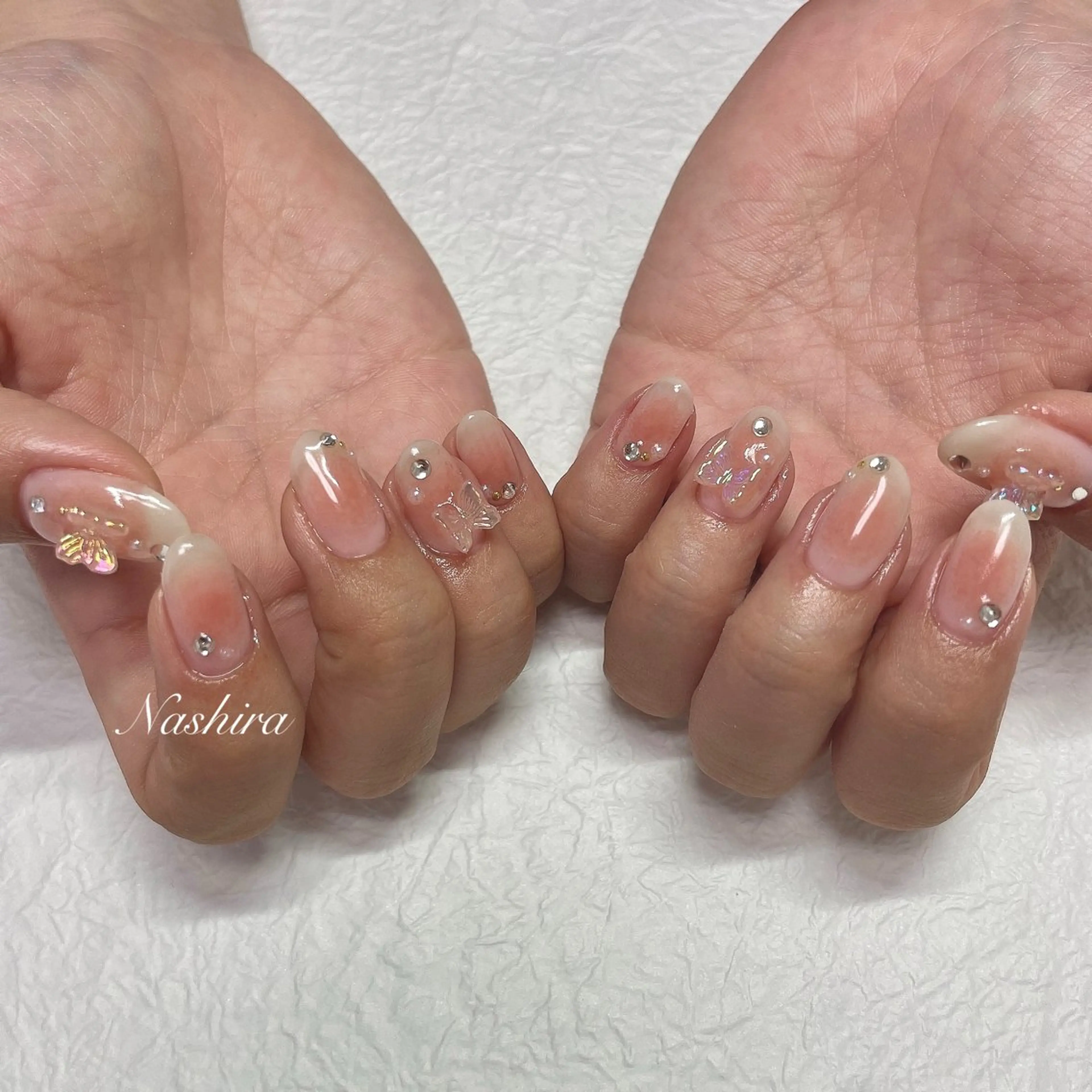 ネイル チークネイル Nashira所属・Nashira moeのネイルデザイン