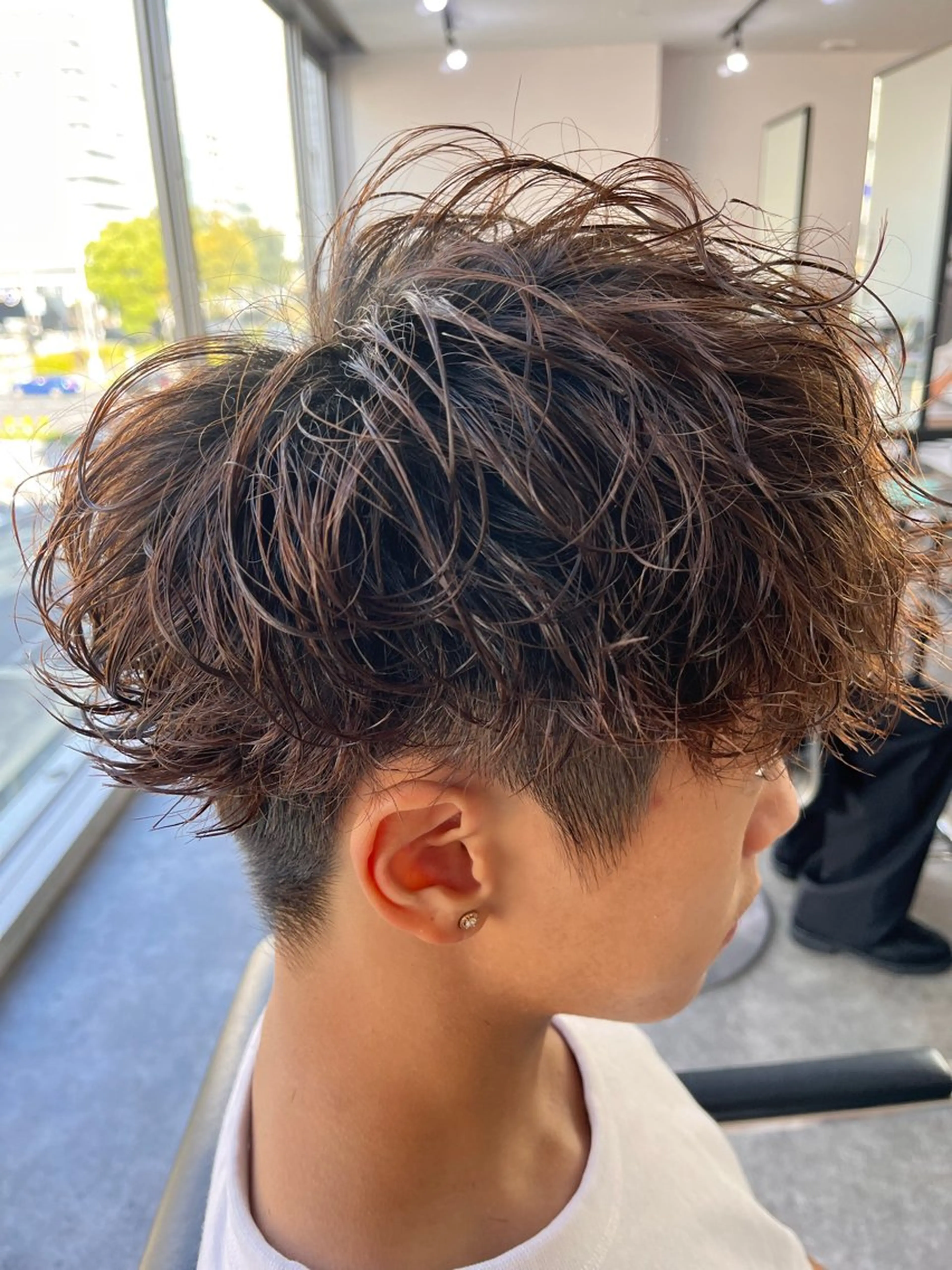 メンズ カット パーマ Men'ssalon LiG／kaitoのヘアスタイル