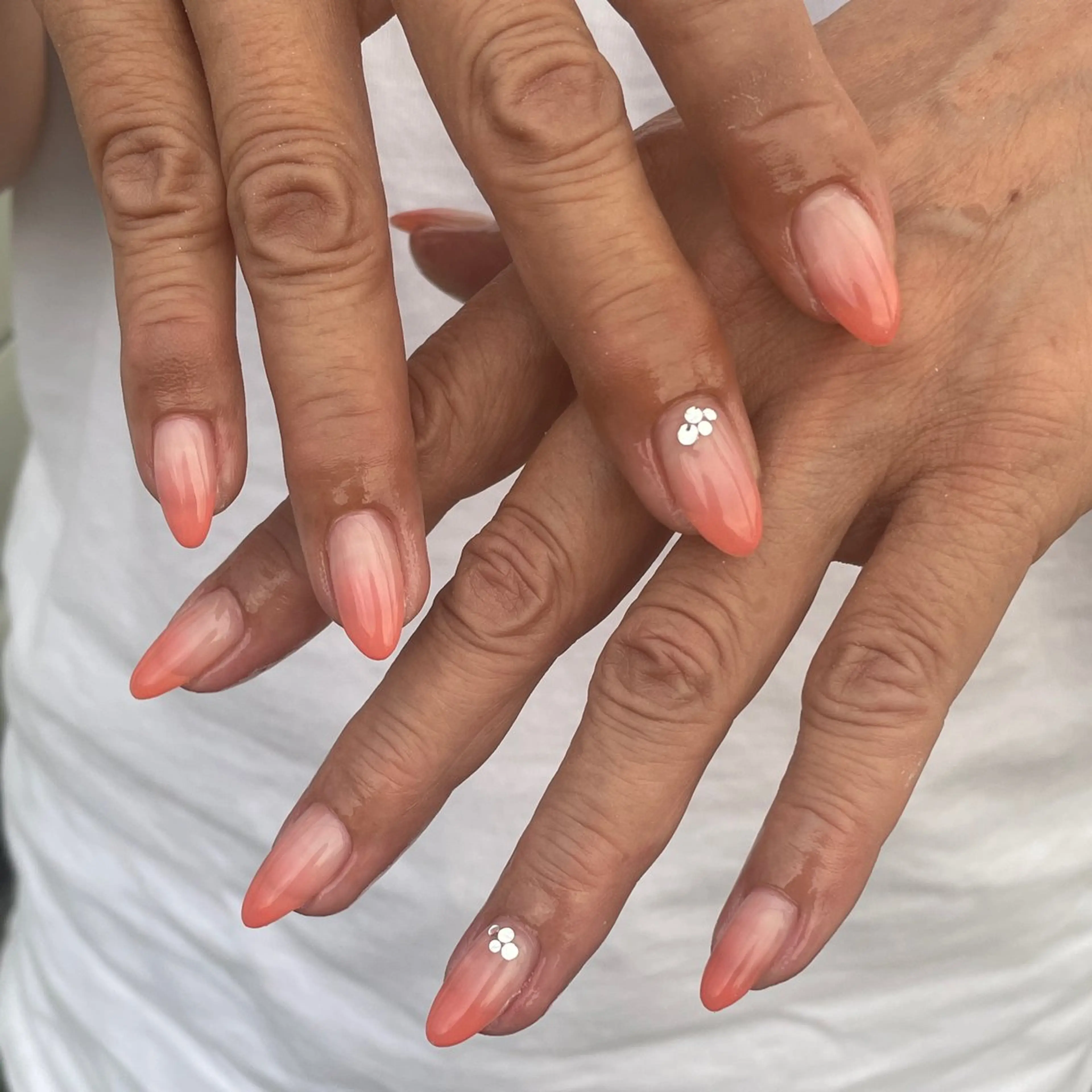 【🧚4月価格】🍋‍🟩オフなし🍋‍🟩ジェルネイル/カラーグラデーションの写真