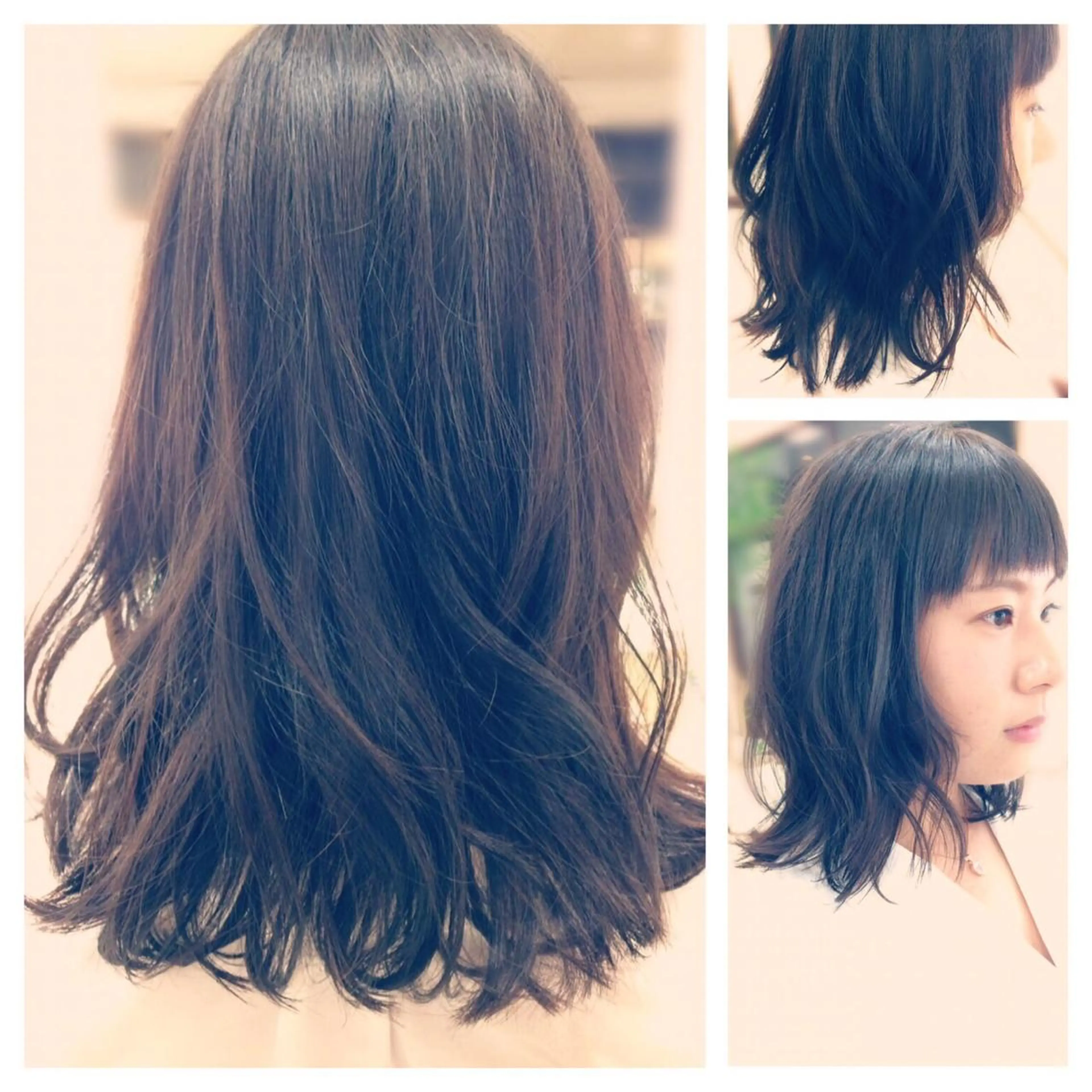 ミディアム セミロング いけだ ゆうのヘアスタイル