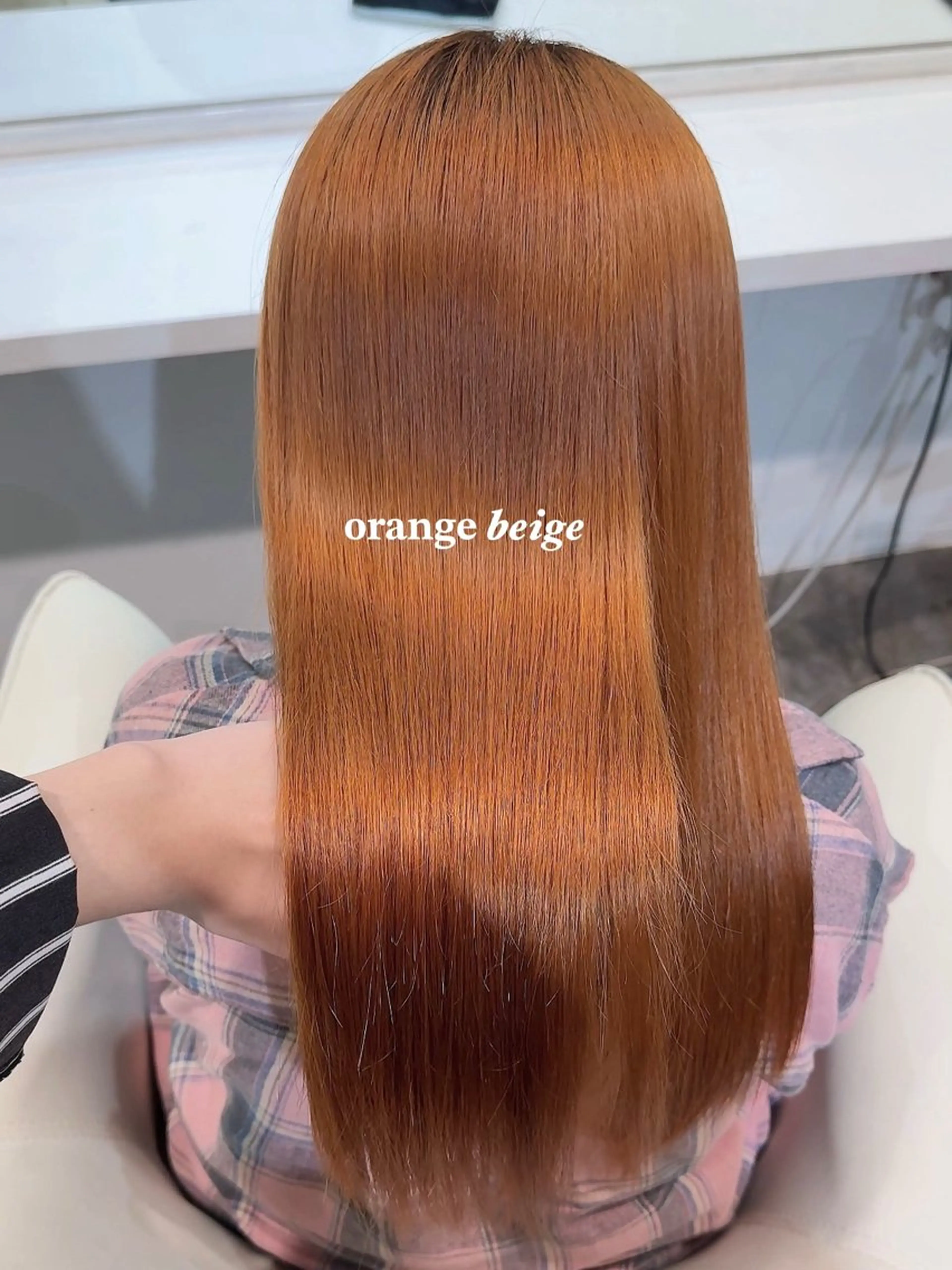 ロング カラー カット ヘアカラー レイヤーカット/ 髪質改善/透カラーのヘアスタイル